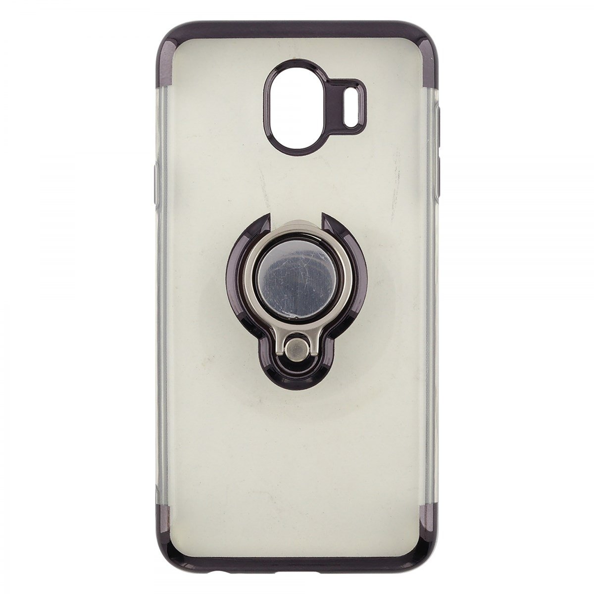 Nettech Samsung Galaxy J400 J4 Uyumlu Yüzüklü Arka Koruma Kılıf VR-14279