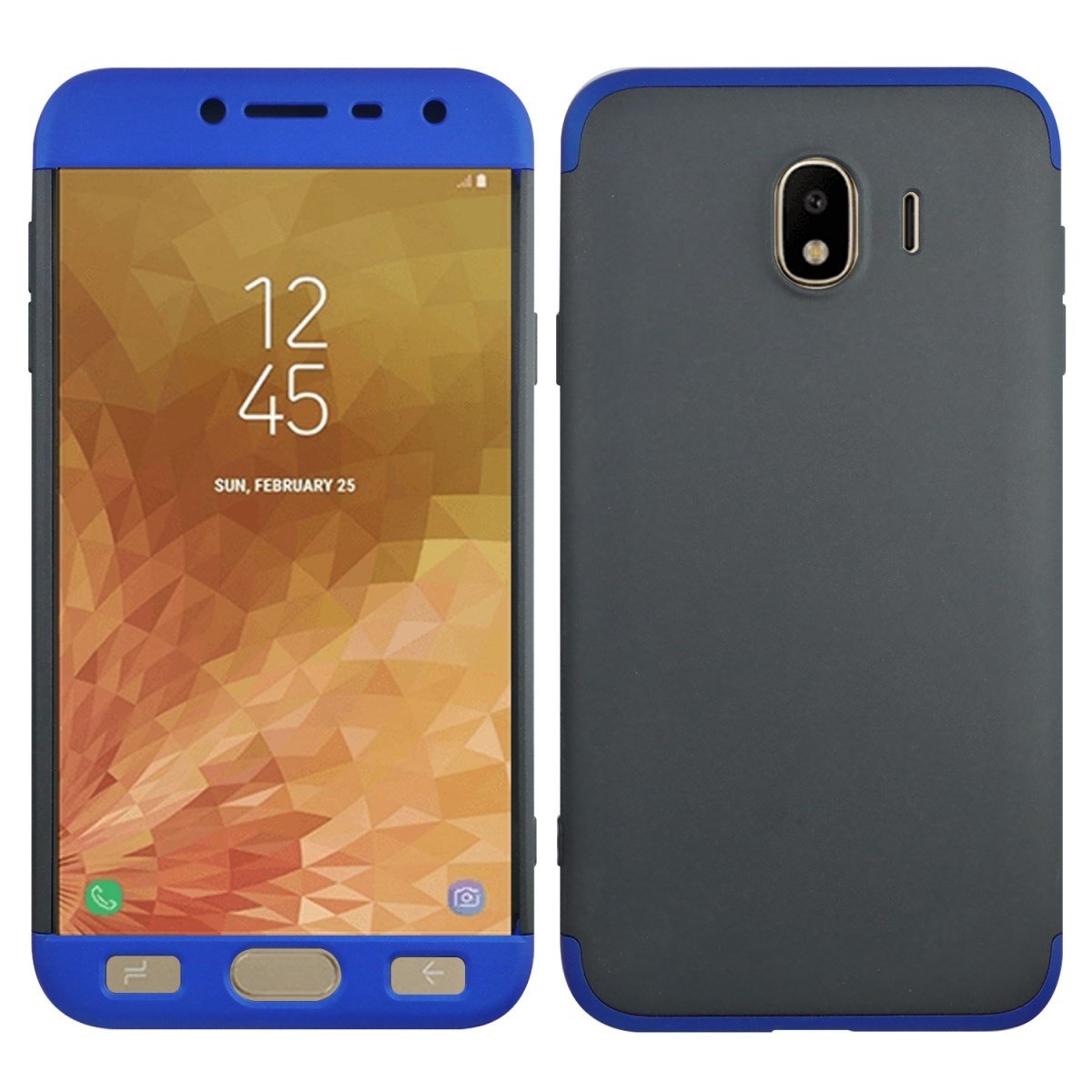Nettech Samsung Galaxy J400 J4 Uyumlu Ön Arka Koruma Arka Koruma Kılıf VR-11027