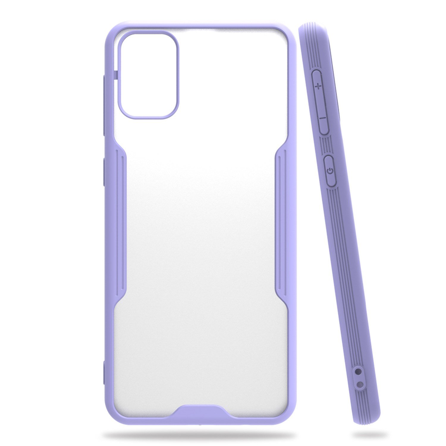 Nettech Samsung Galaxy M21 Uyumlu Platin Seri Arka Koruma Kılıf NT-86367