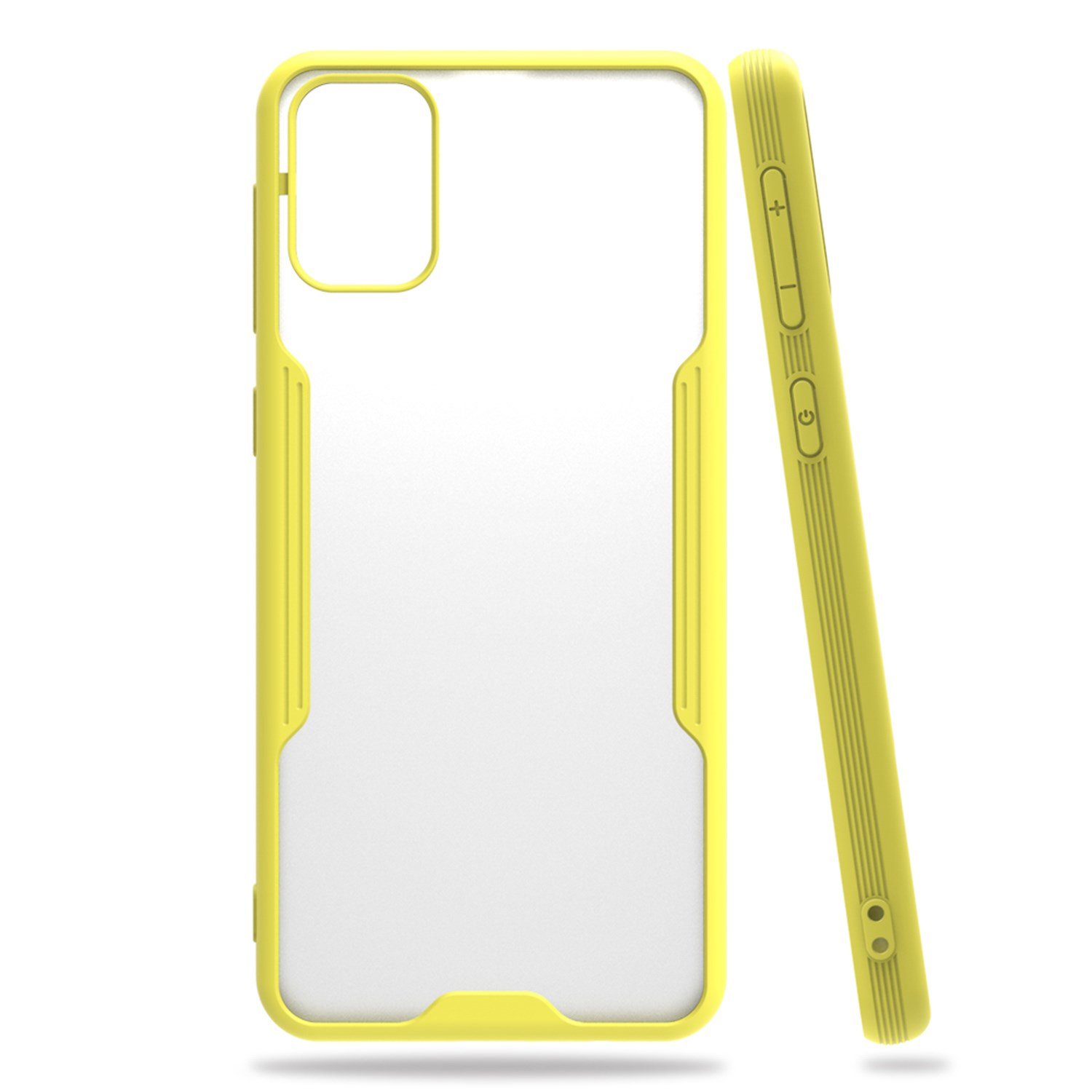 Nettech Samsung Galaxy M21 Uyumlu Platin Seri Arka Koruma Kılıf NT-86367