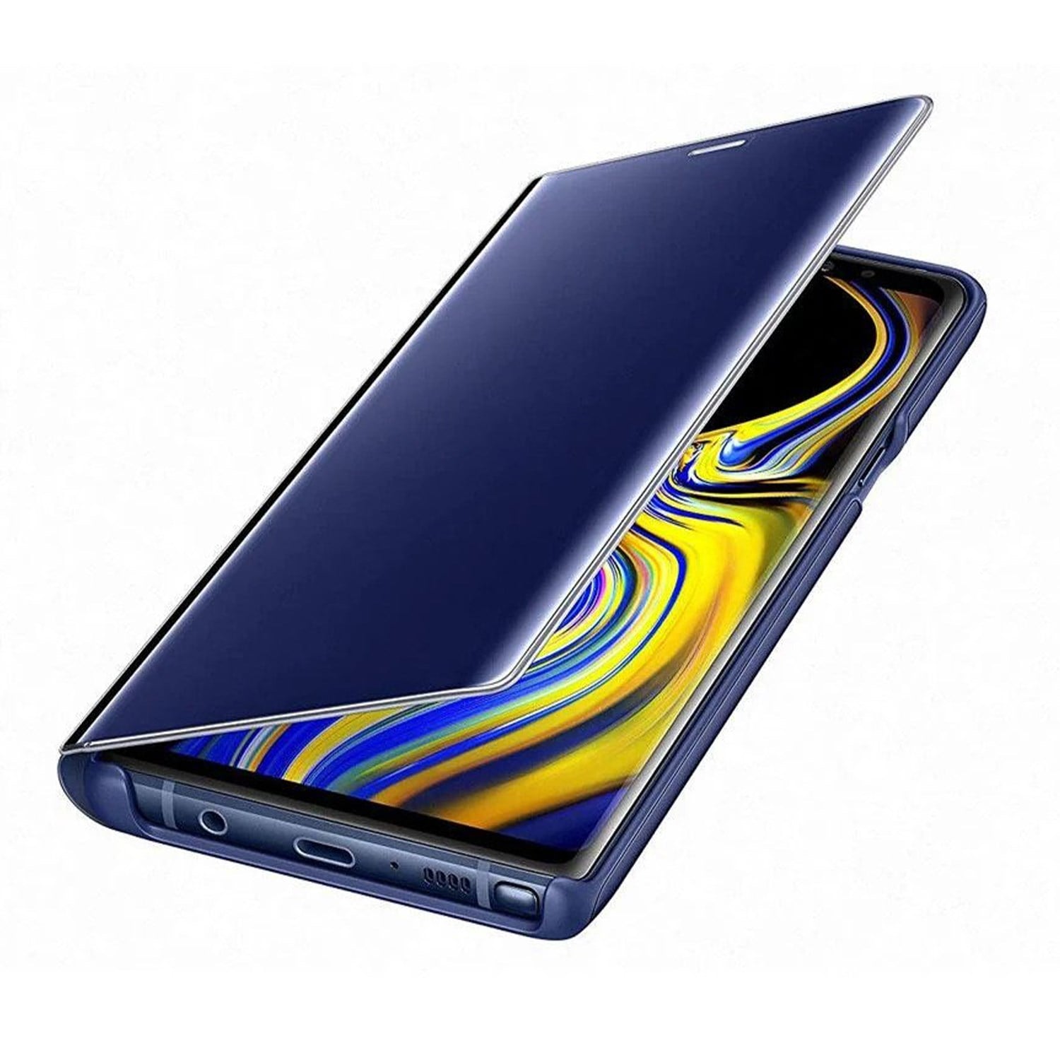 Nettech Samsung Galaxy M30 Uyumlu Clear View Aynalı Kapaklı Kılıf NT-85402