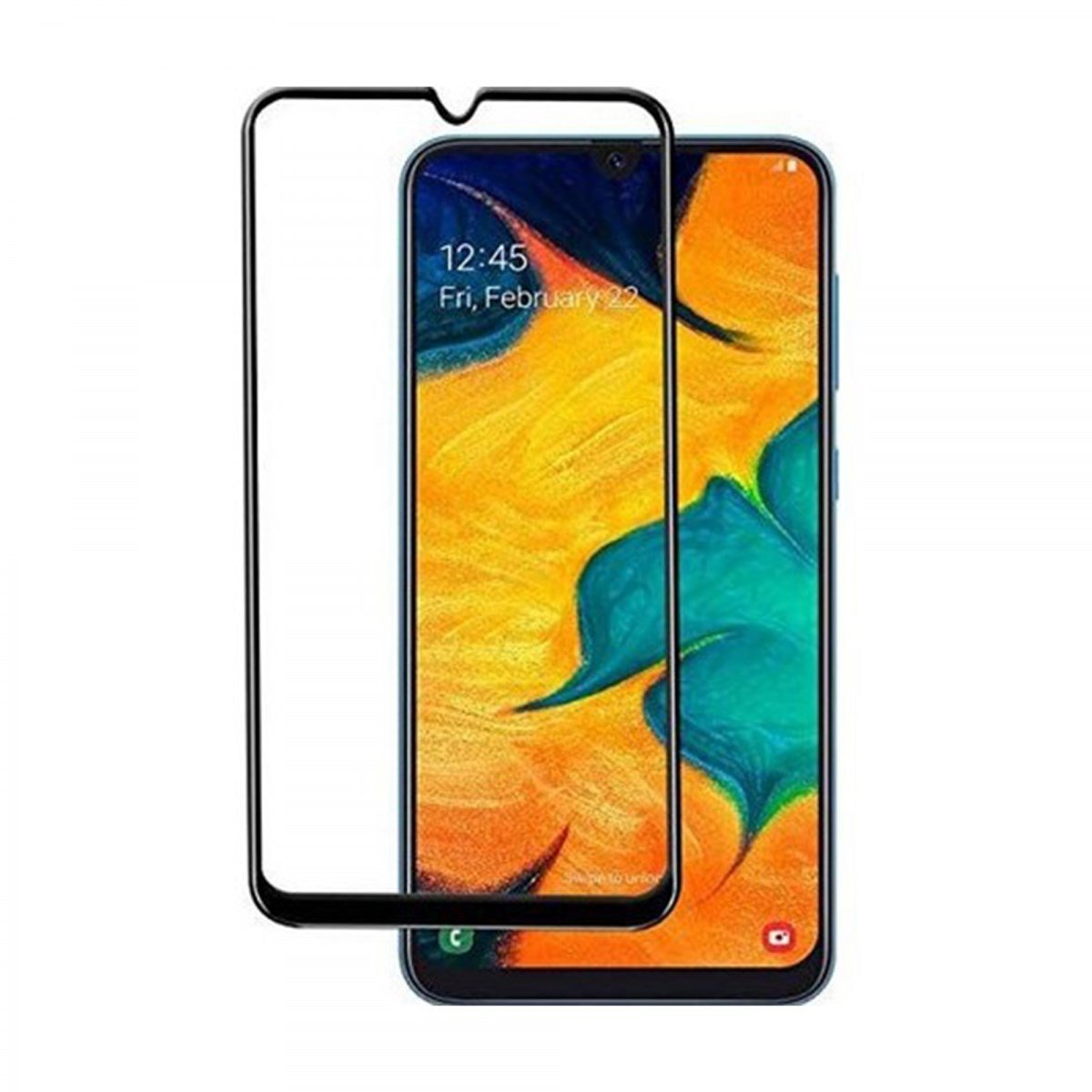 Nettech Samsung Galaxy M30S Uyumlu 5D Glas Full Cam Koruyucu VR-19699