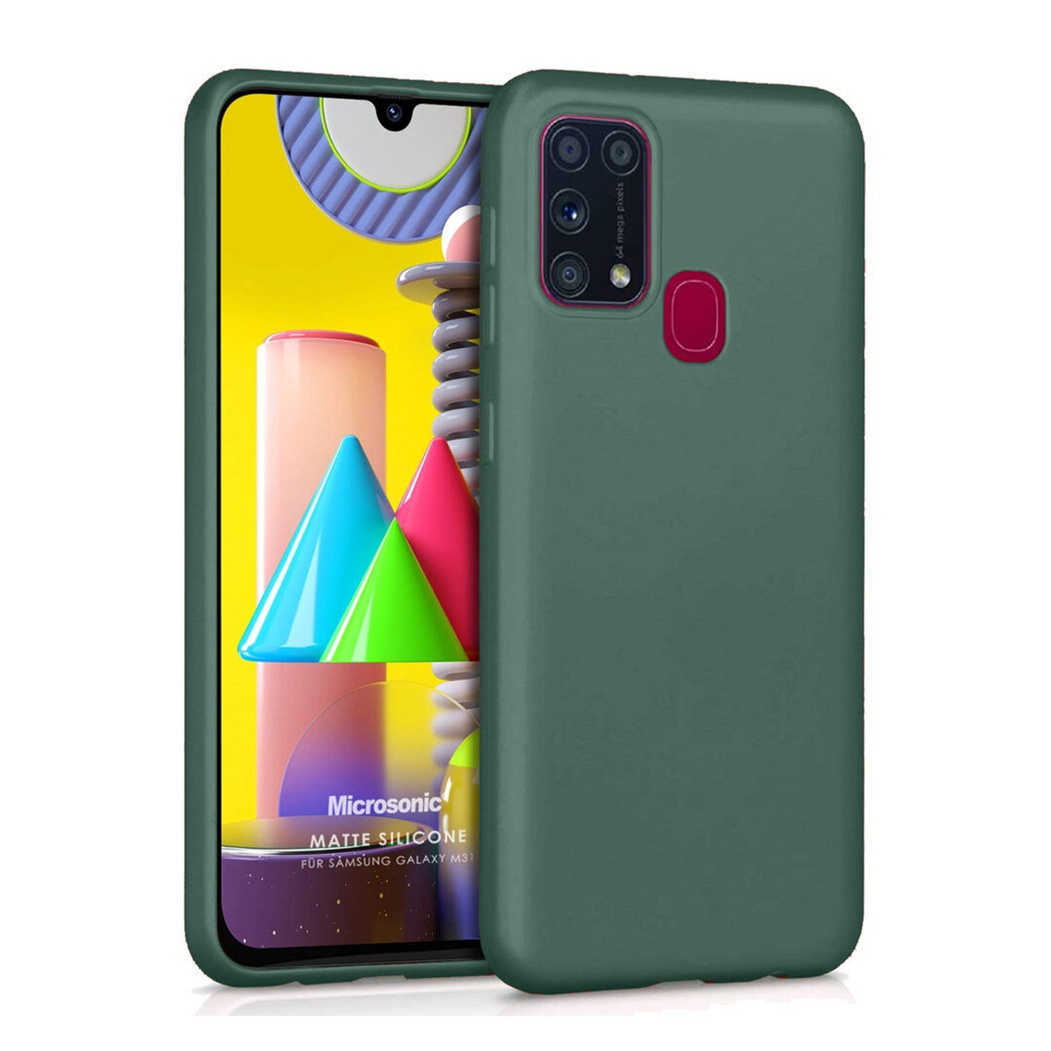 Nettech Samsung Galaxy M31 Uyumlu Nano Arka Koruma Kılıf NT-82630