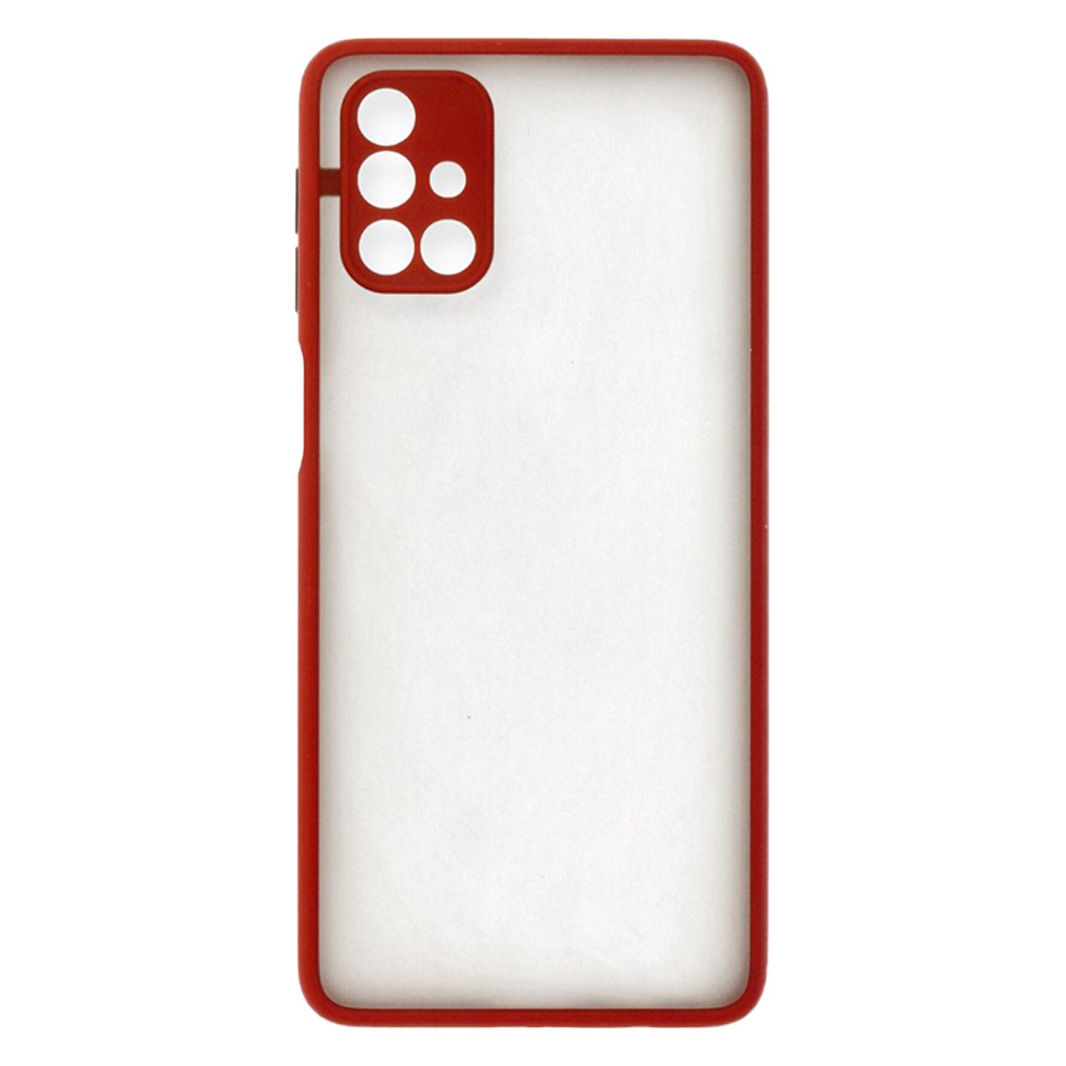 Nettech Samsung Galaxy M31S Uyumlu Kontrast Renkli Tuş Seri Arka Koruma Kılıf NT-88752