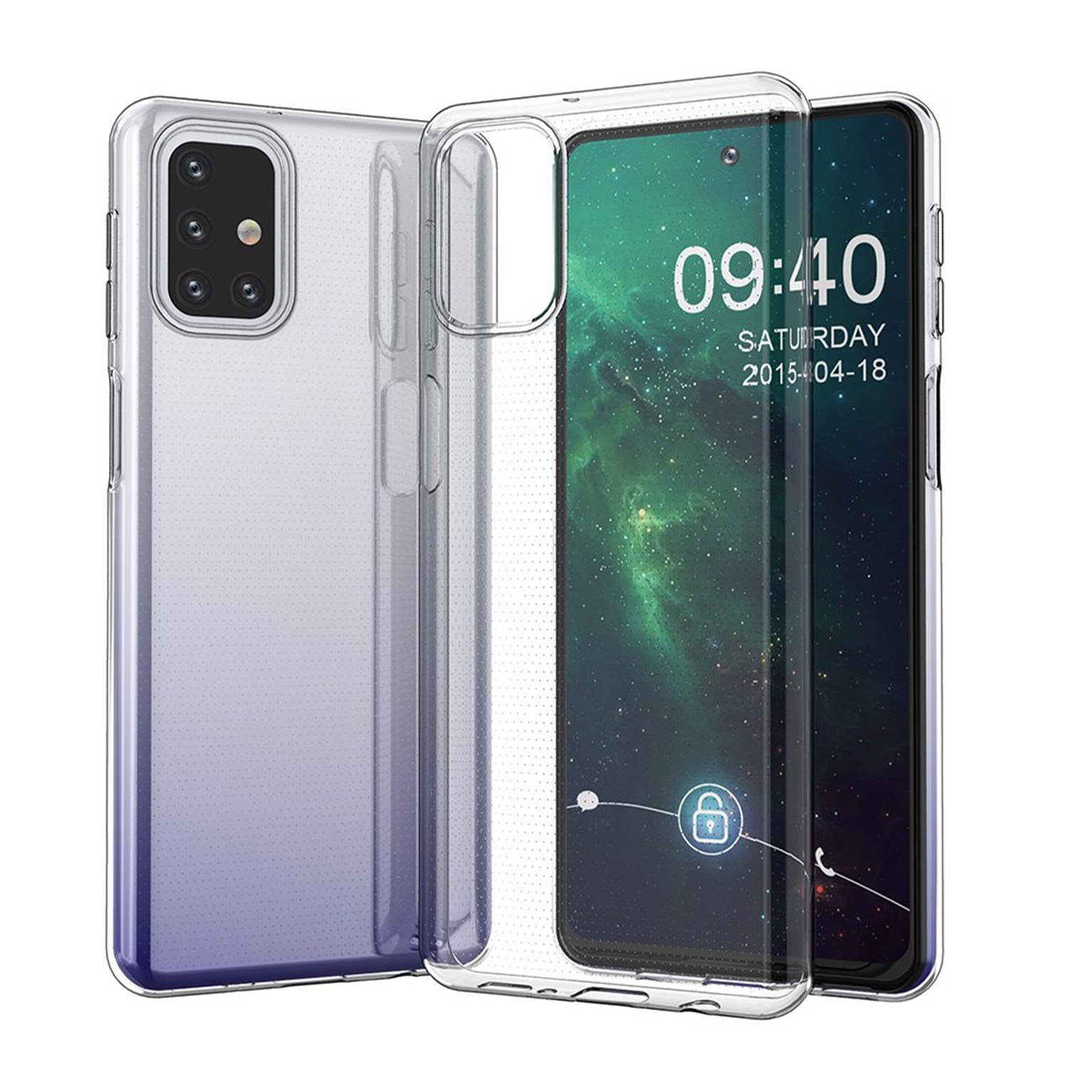 Nettech Samsung Galaxy M31S Uyumlu Lüx Seri Kamera Korumalı Arka Koruma Kılıf NT-87112