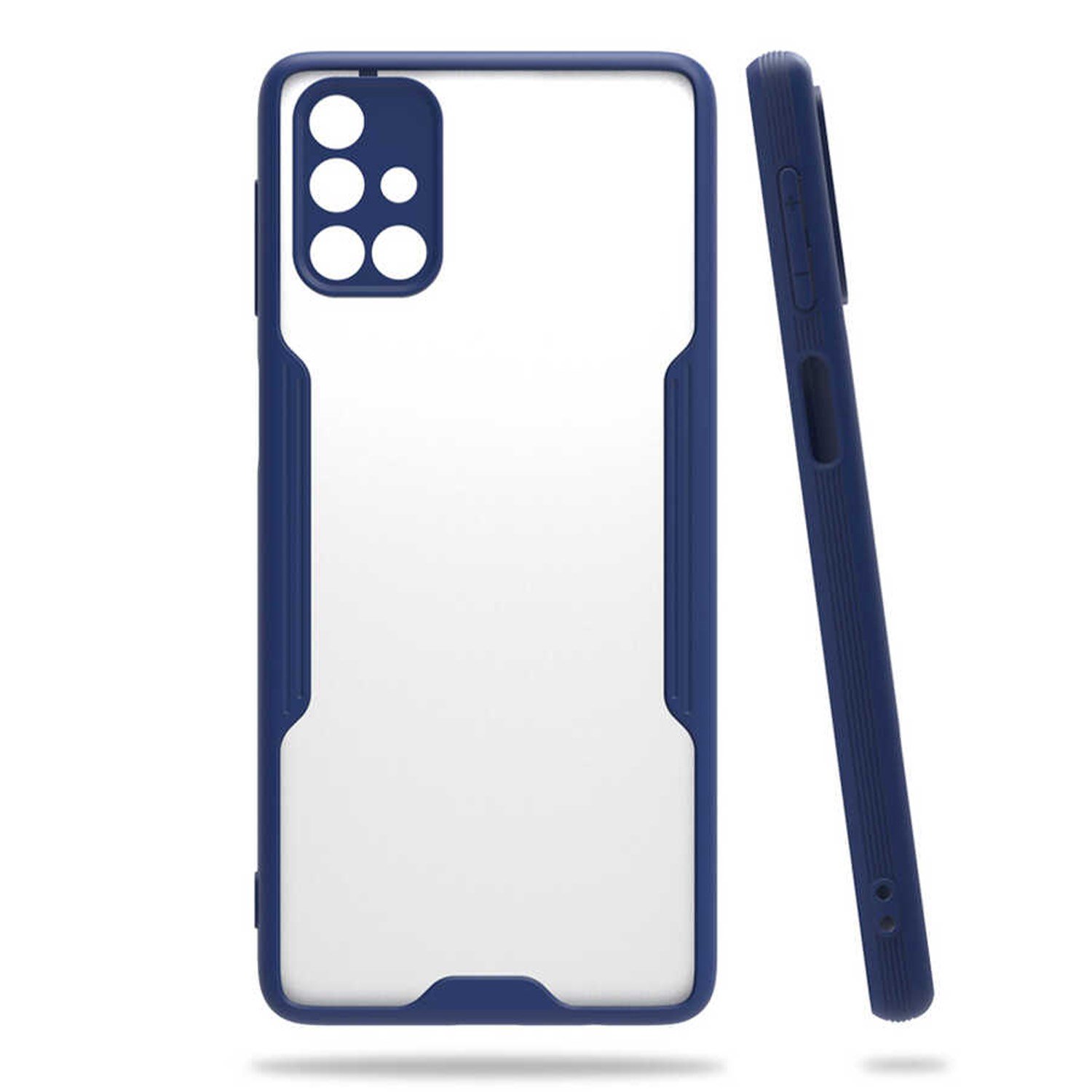 Nettech Samsung Galaxy M31S Uyumlu Platin Seri Arka Koruma Kılıf NT-84389