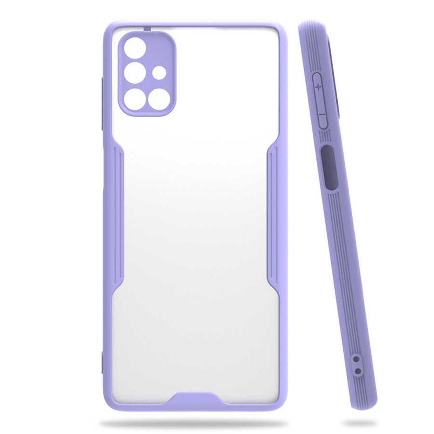 Nettech Samsung Galaxy M31S Uyumlu Platin Seri Arka Koruma Kılıf NT-84389