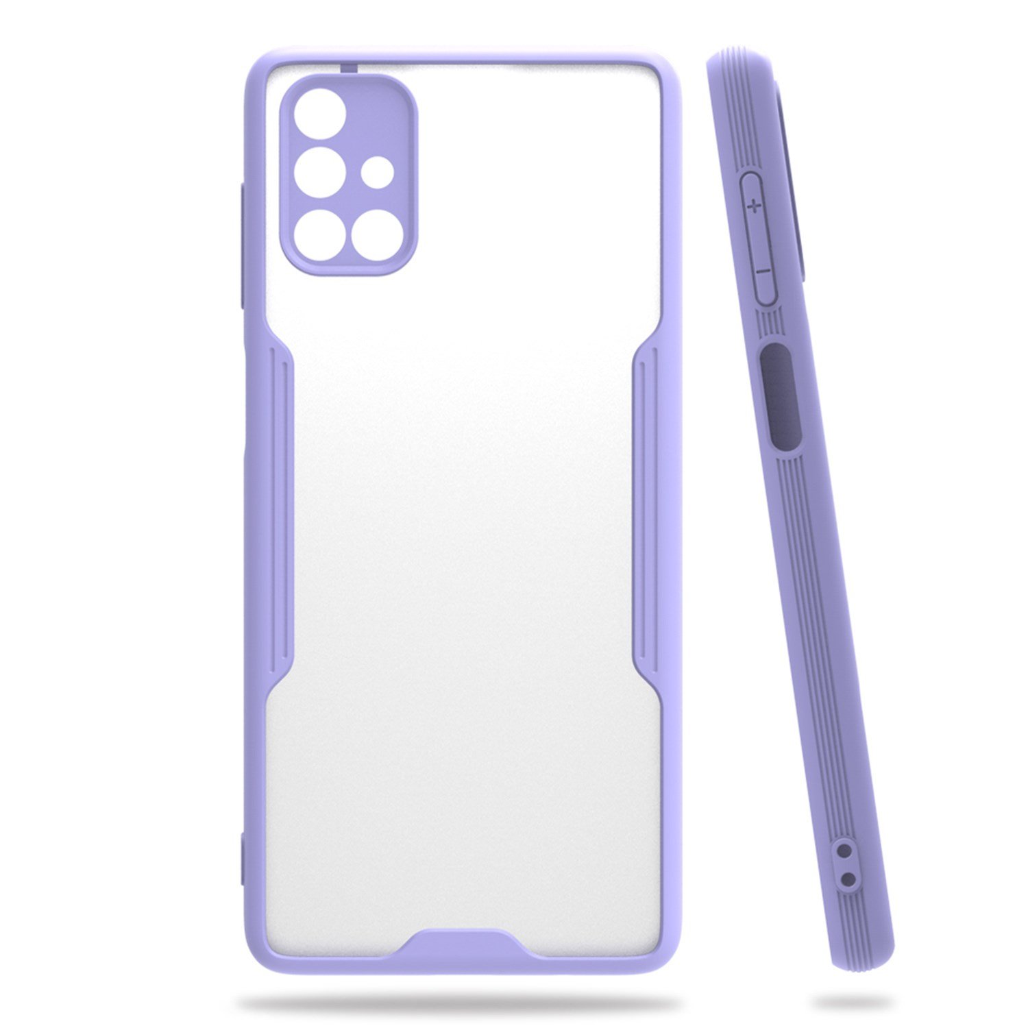 Nettech Samsung Galaxy M51 Uyumlu Platin Seri Arka Koruma Kılıf NT-84384