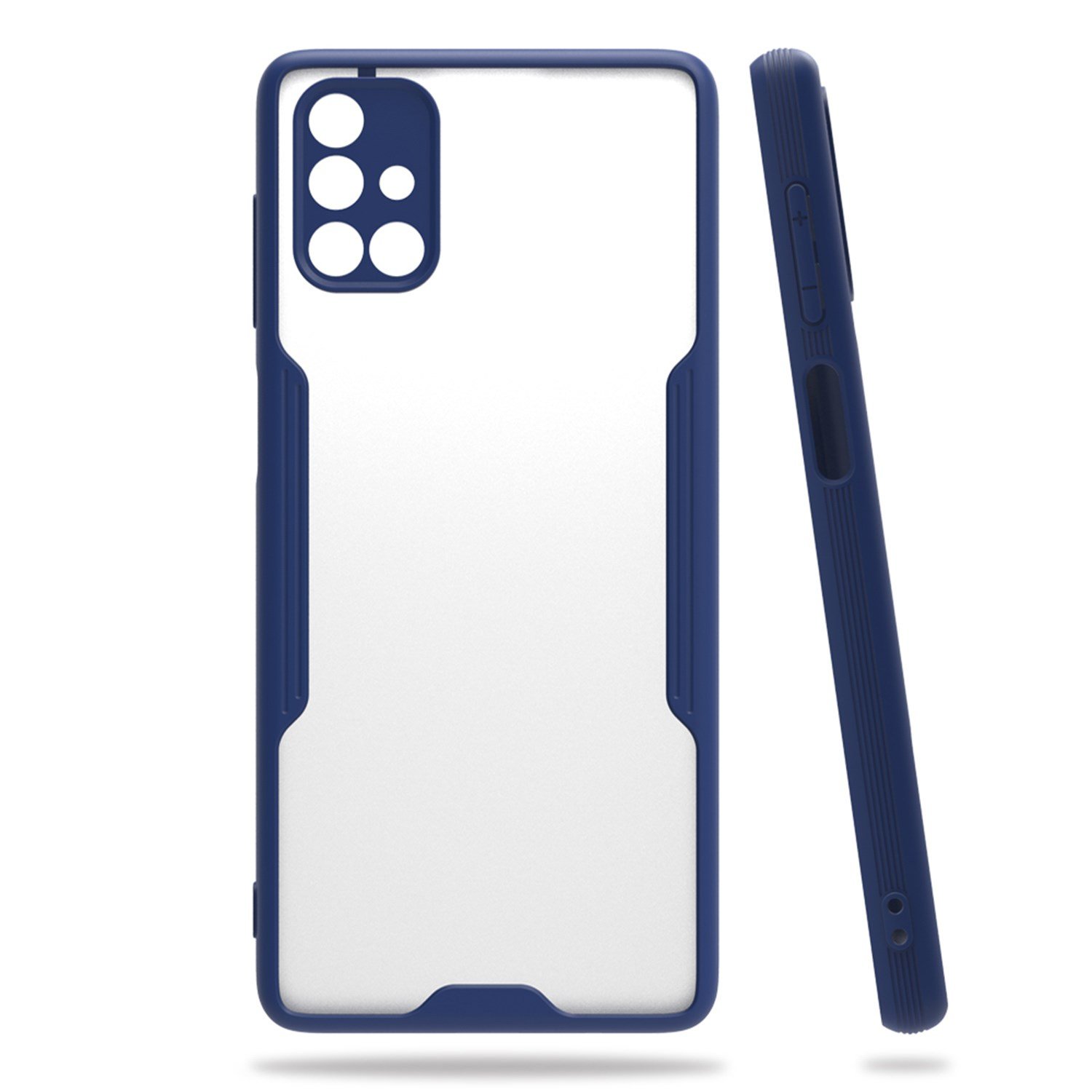 Nettech Samsung Galaxy M51 Uyumlu Platin Seri Arka Koruma Kılıf NT-84384