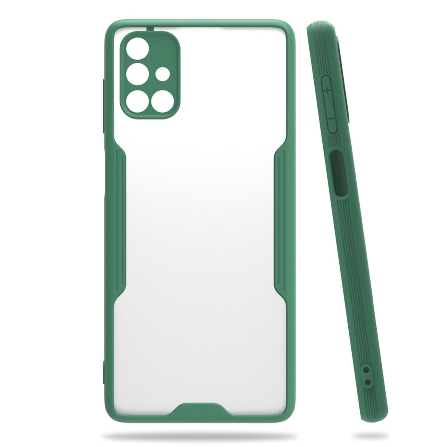 Nettech Samsung Galaxy M51 Uyumlu Platin Seri Arka Koruma Kılıf NT-84384
