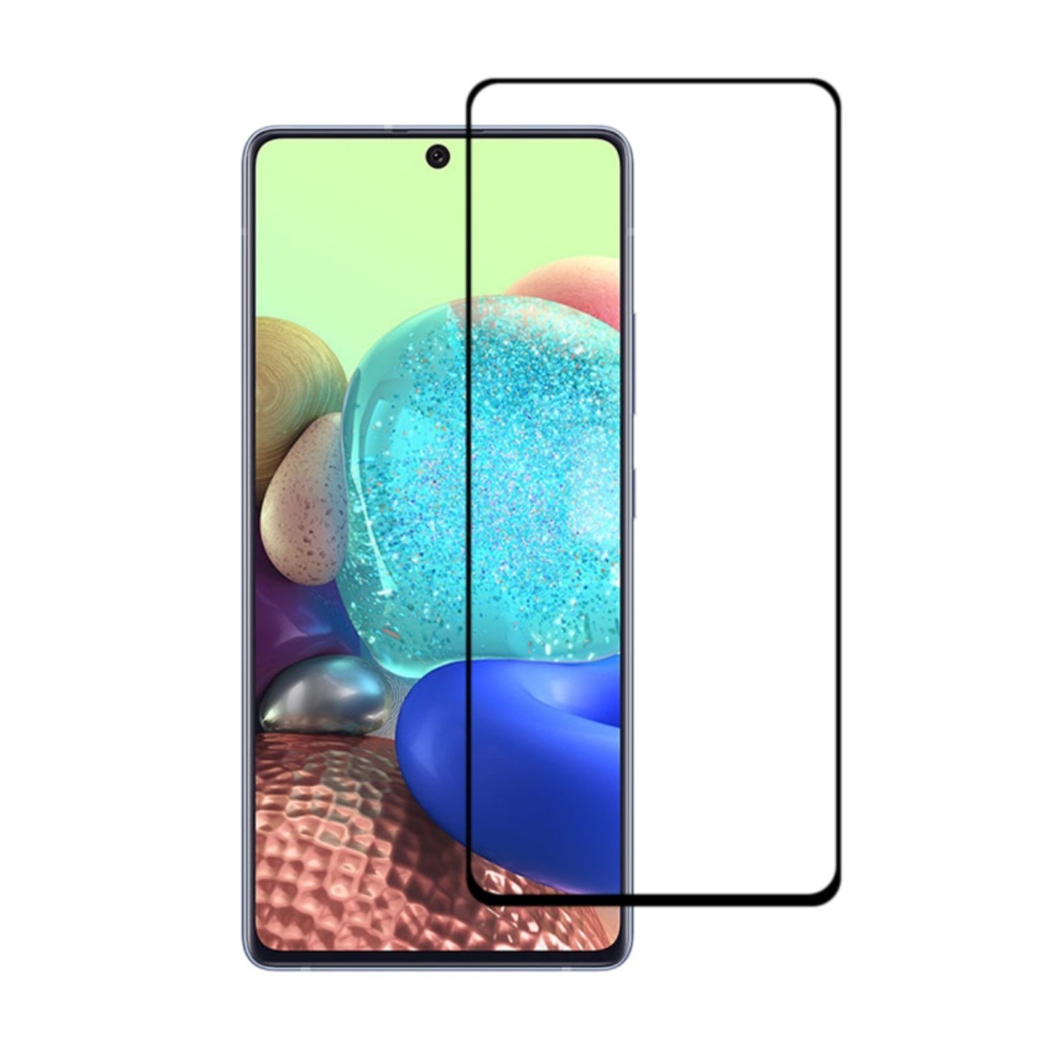 Nettech Samsung Galaxy M54 Uyumlu 5D Glas Full Cam Koruyucu NT-111444