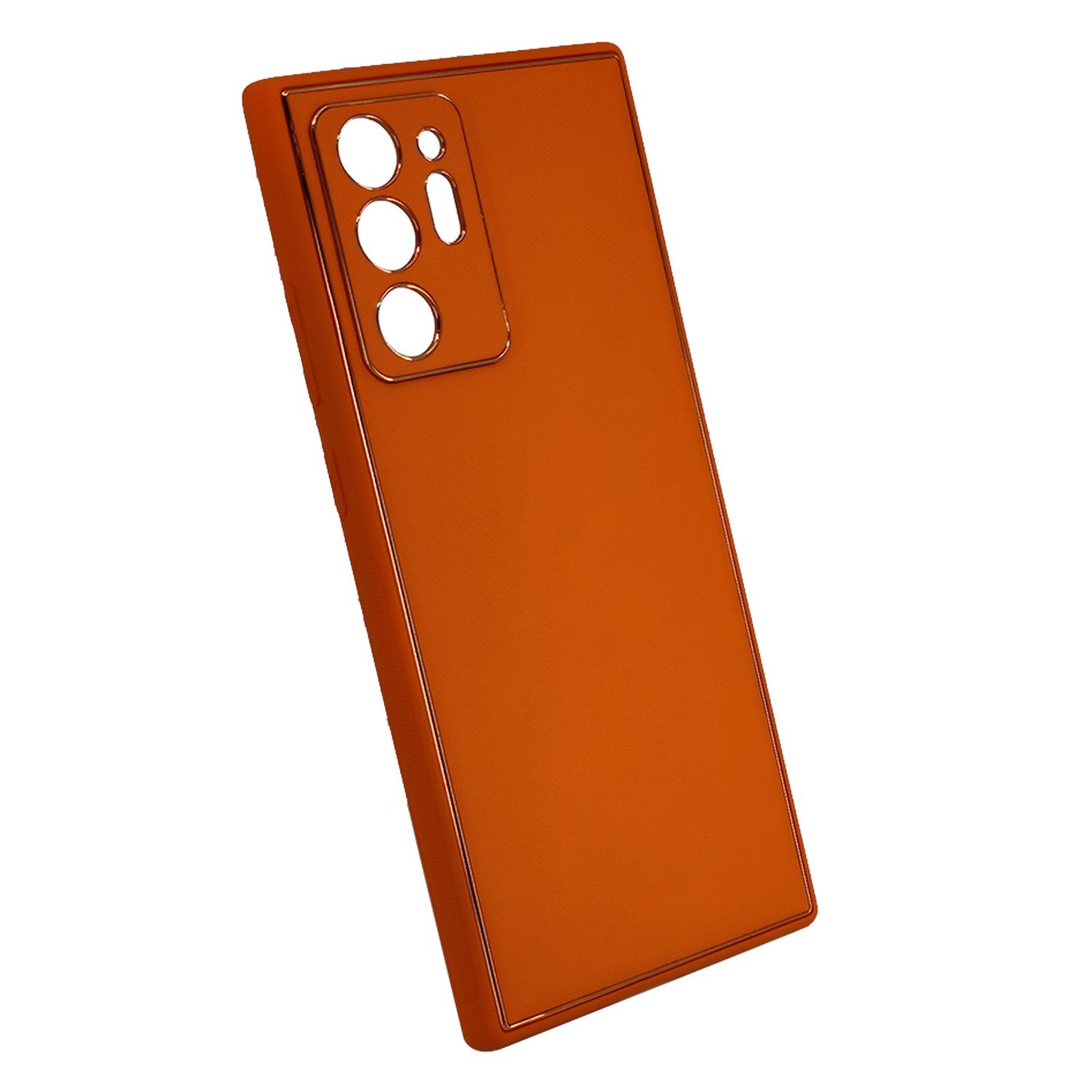 Nettech Samsung Galaxy Note 20 Ultra Uyumlu Coco Leather Seri Arka Koruma Kılıf NT-93471
