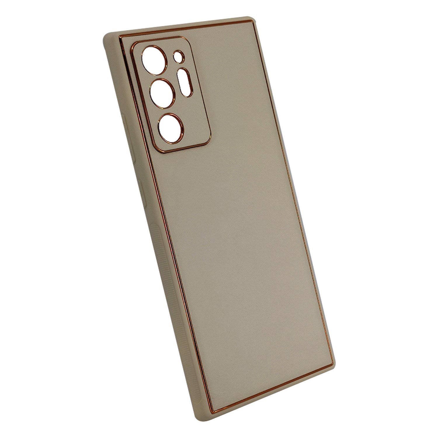Nettech Samsung Galaxy Note 20 Ultra Uyumlu Coco Leather Seri Arka Koruma Kılıf NT-93471