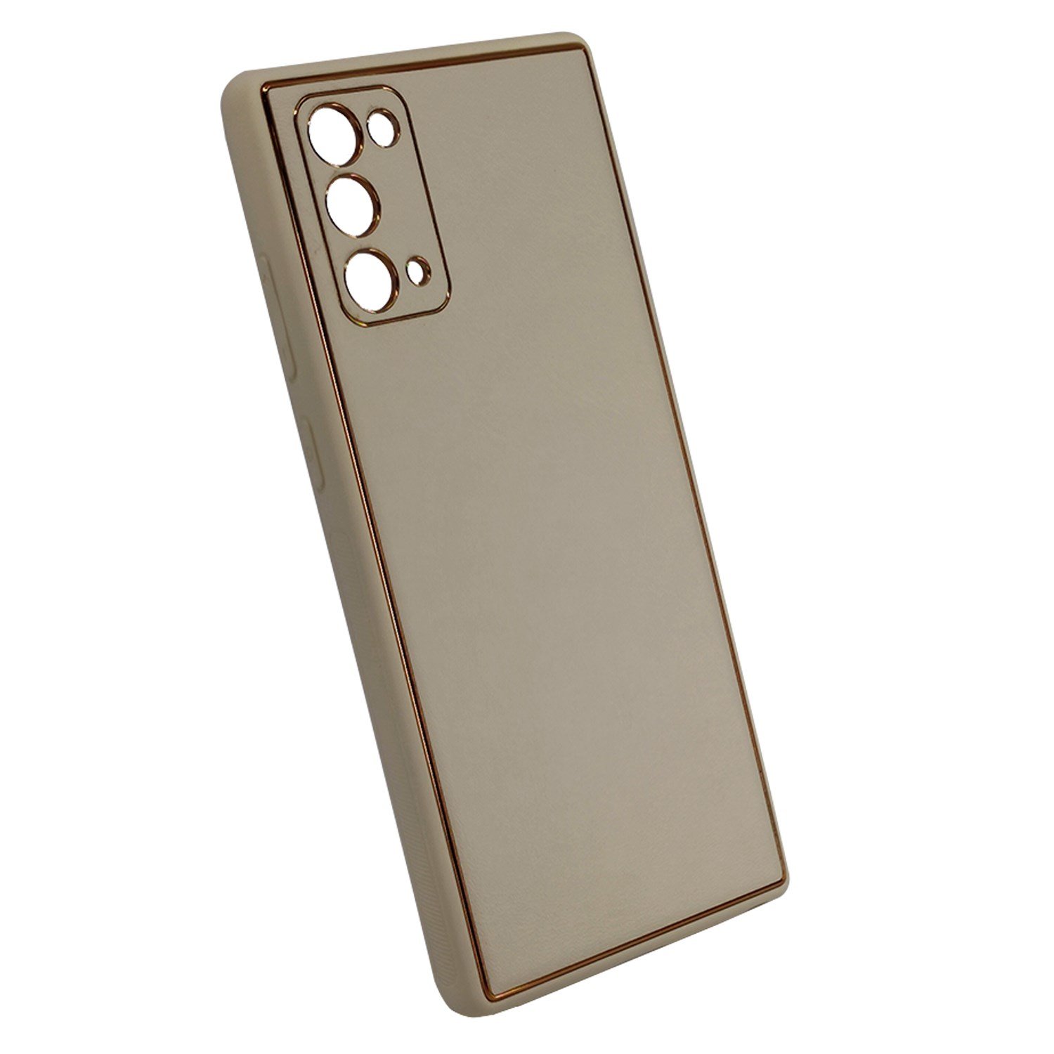 Nettech Samsung Galaxy Note 20 Uyumlu Coco Leather Seri Arka Koruma Kılıf NT-93453