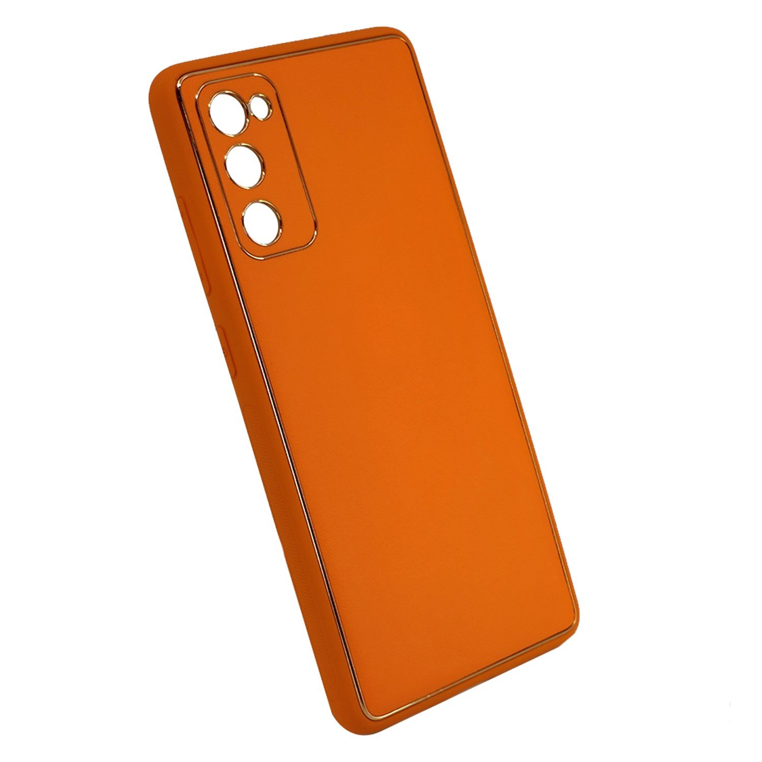 Nettech Samsung Galaxy S20 FE Uyumlu Coco Leather Seri Arka Koruma Kılıf NT-93480