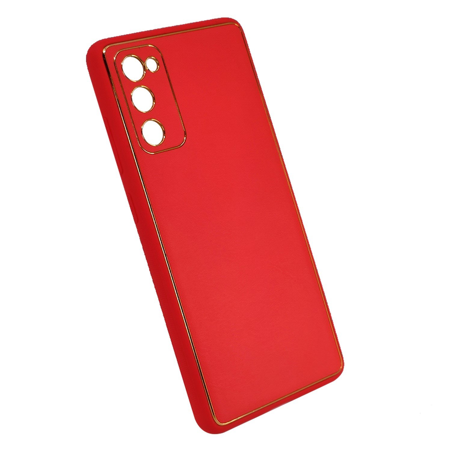 Nettech Samsung Galaxy S20 FE Uyumlu Coco Leather Seri Arka Koruma Kılıf NT-93480