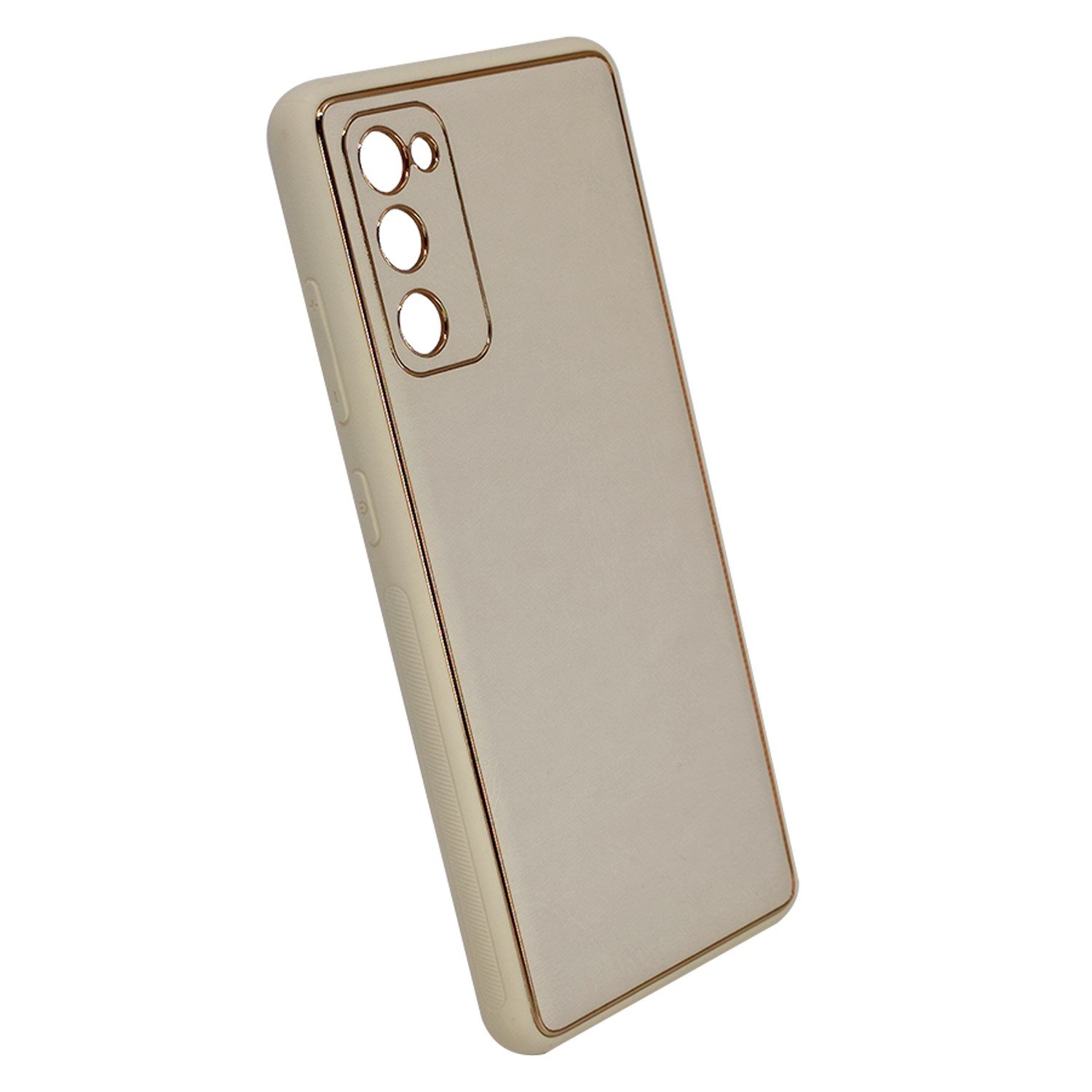 Nettech Samsung Galaxy S20 FE Uyumlu Coco Leather Seri Arka Koruma Kılıf NT-93480
