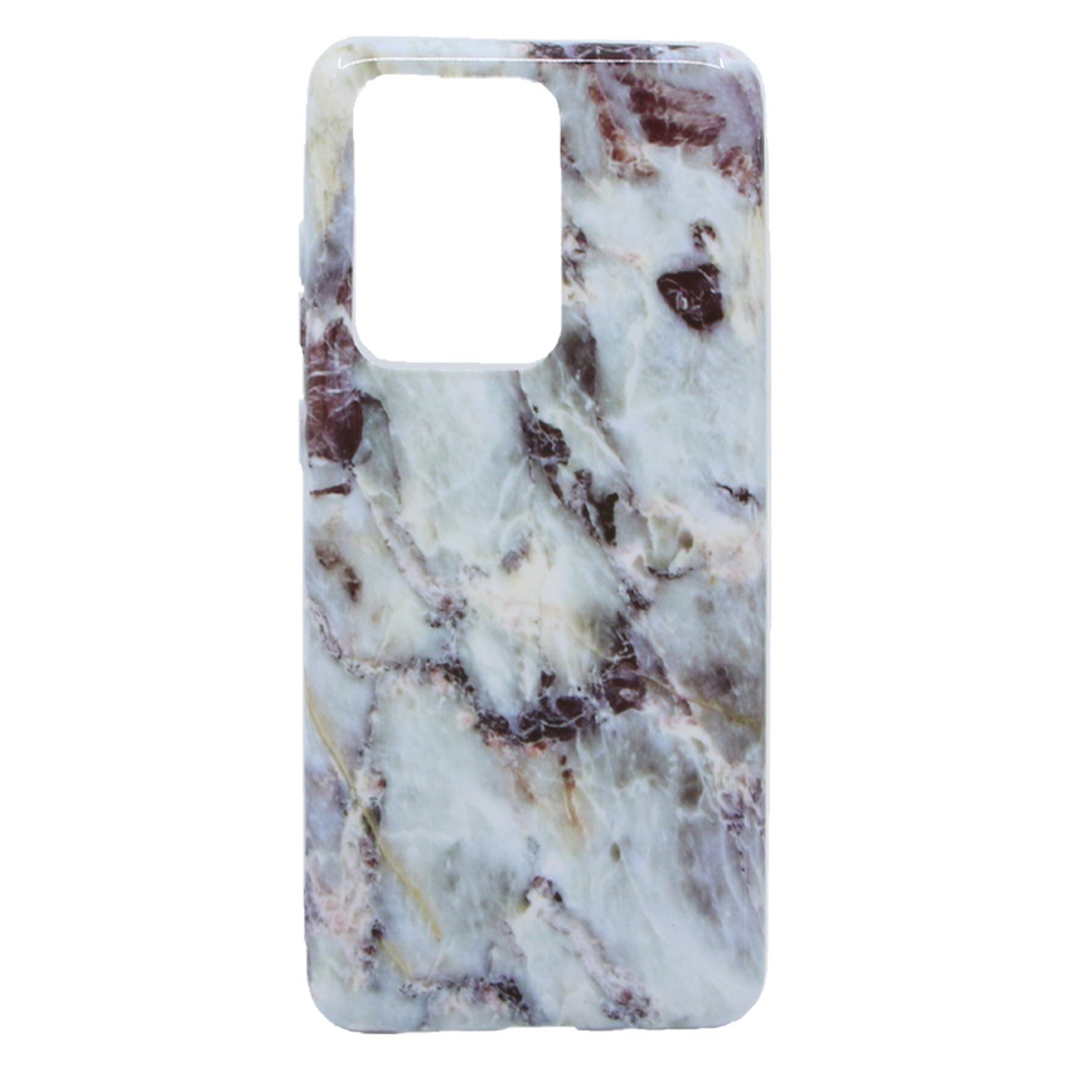 Nettech Samsung Galaxy S20 Lite Uyumlu Mermer Desenli Arka Koruma Kılıf NT-79124