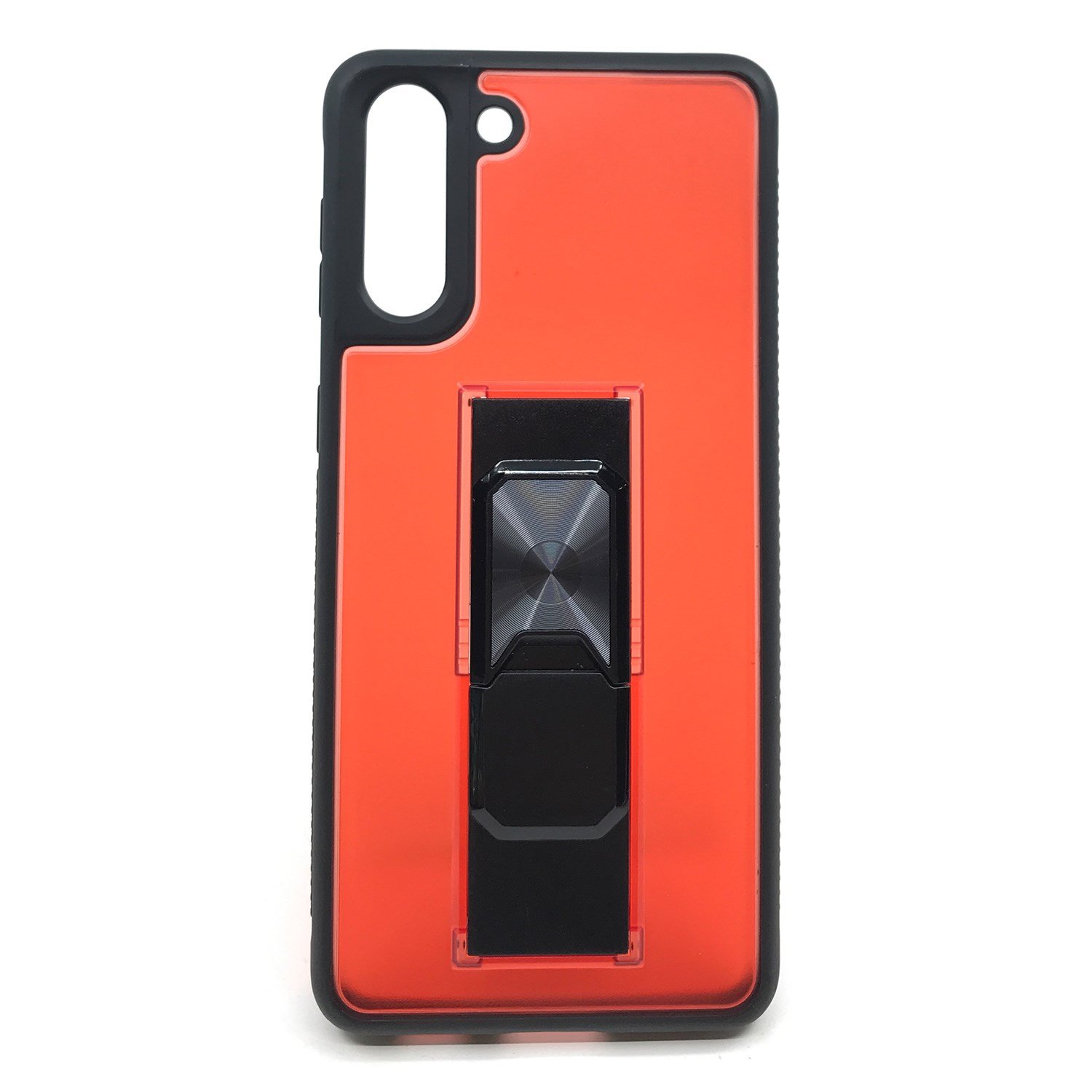 Nettech Samsung Galaxy S21 Plus Uyumlu MicroCase Mıknatıs Yüzüklü Arka Koruma Kılıf NT-87035