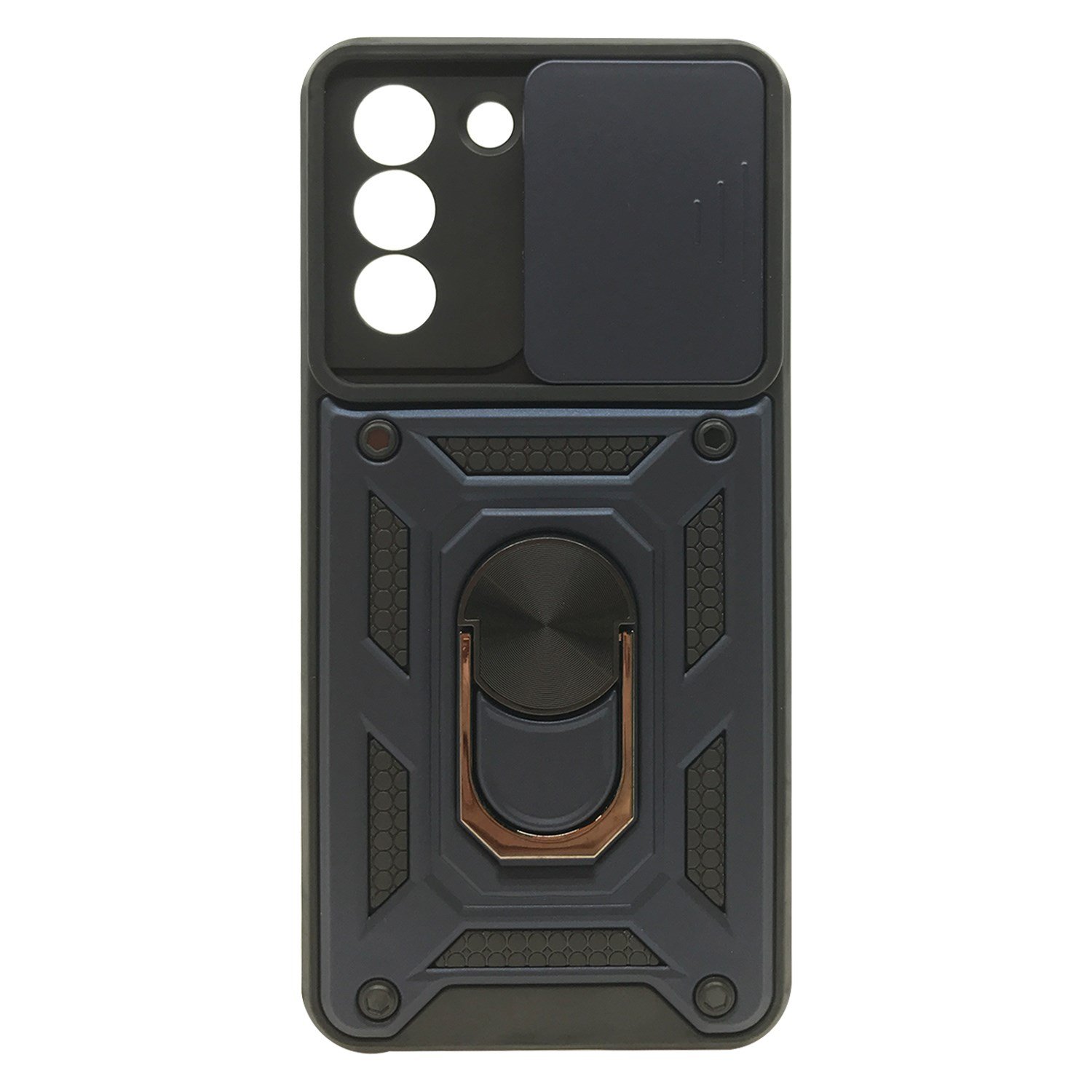 Nettech Samsung Galaxy S21 Plus Uyumlu Kızaklı Panzer Seri Arka Koruma Kılıf NT-86215