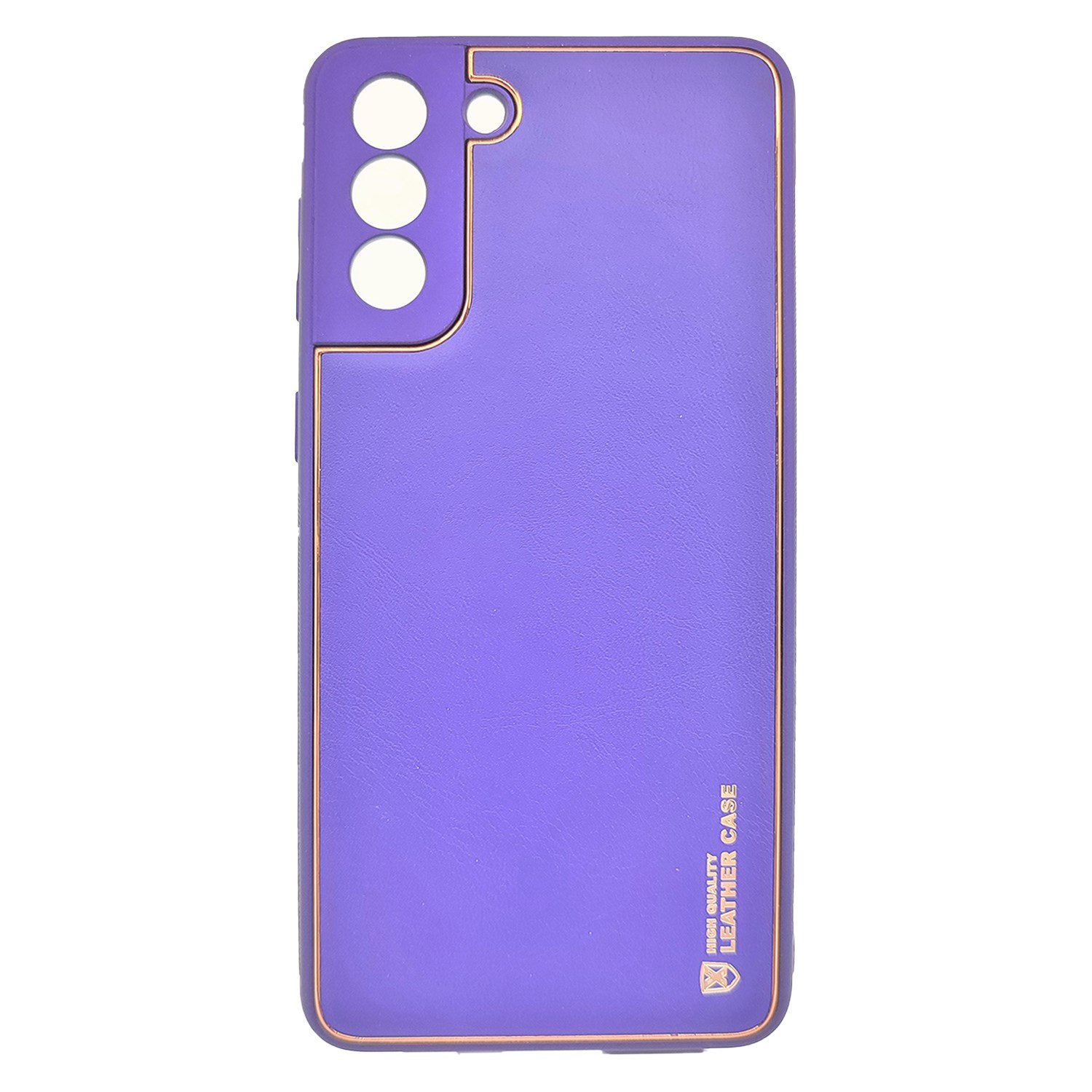 Nettech Samsung Galaxy S21 Plus Uyumlu Coco Leather Seri Arka Koruma Kılıf NT-87826