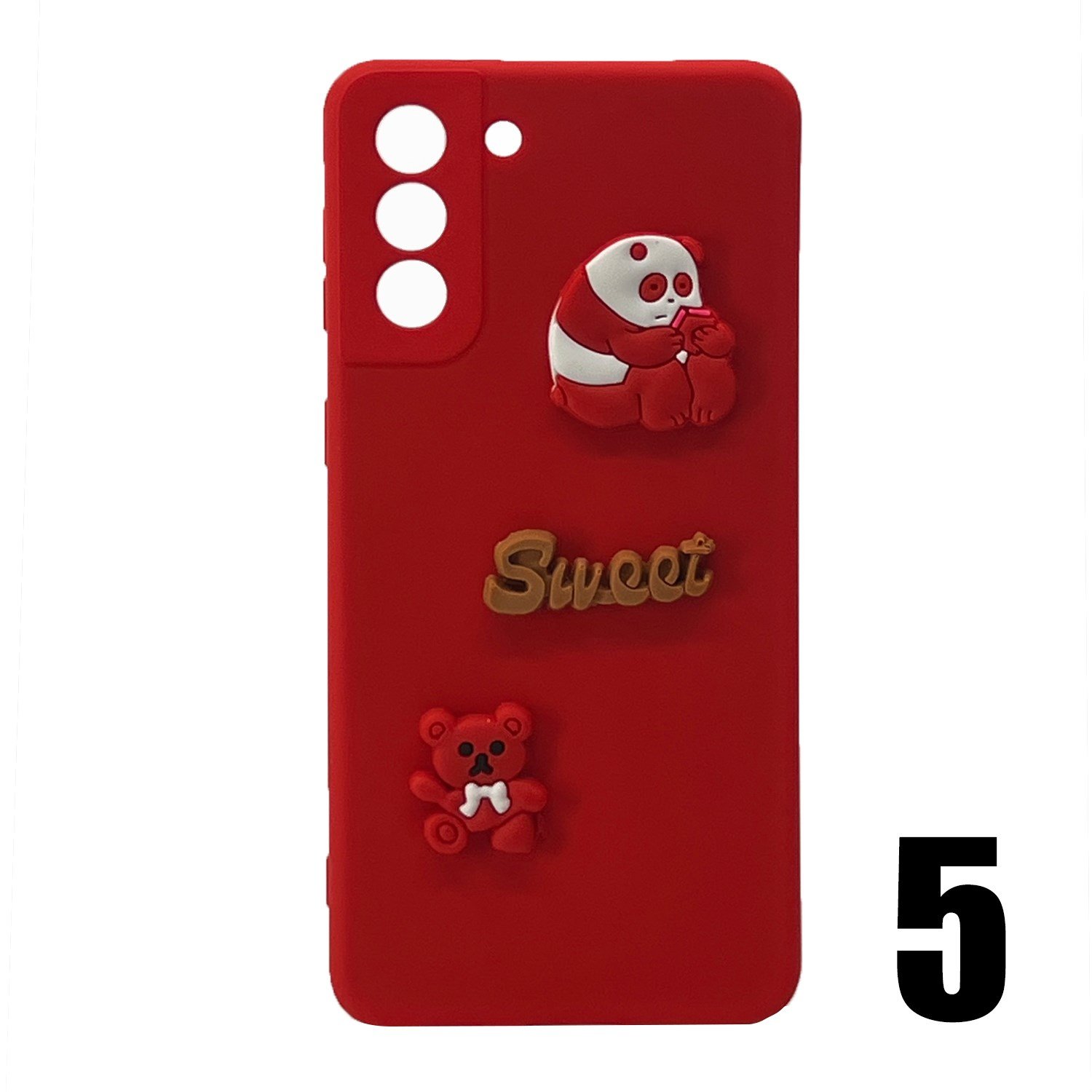 Nettech Samsung Galaxy S21 Plus Uyumlu Maskot Seri Arka Koruma Kılıf NT-106204