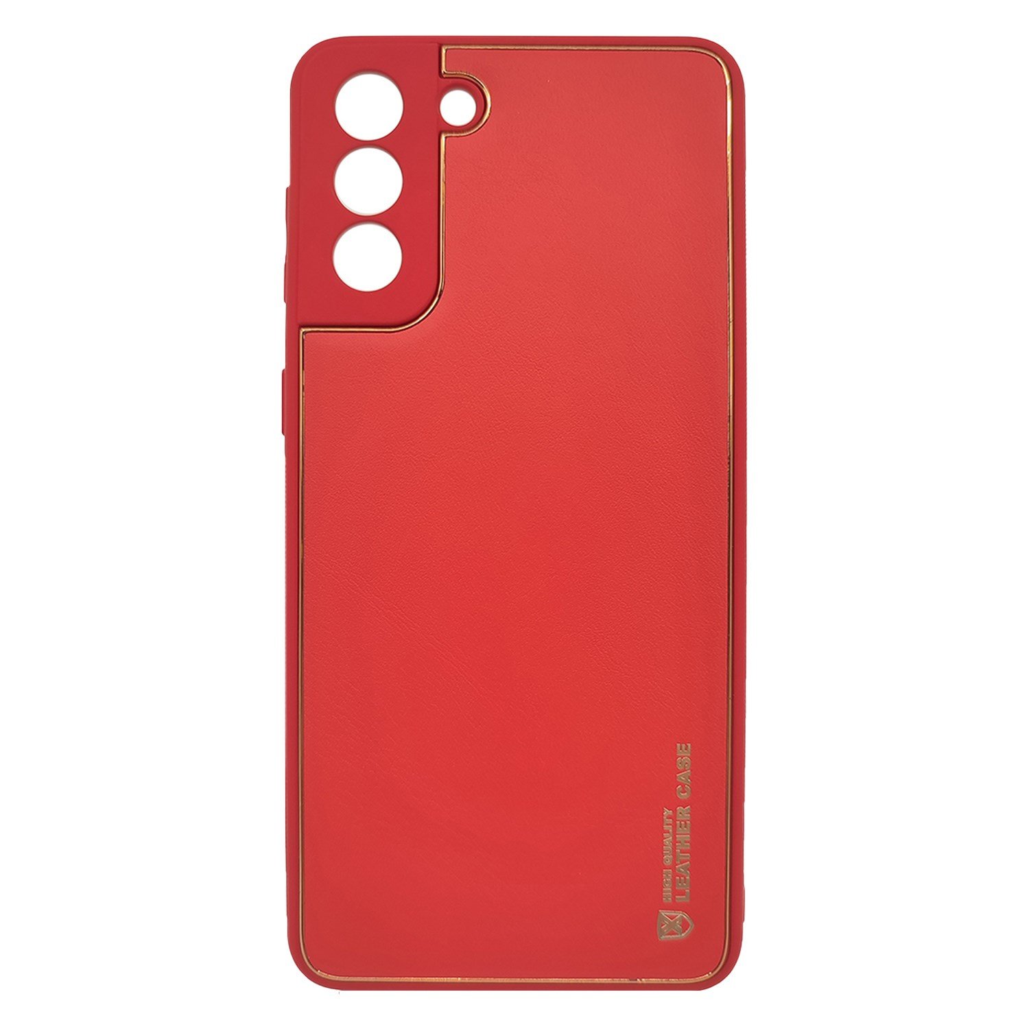 Nettech Samsung Galaxy S21 Plus Uyumlu Coco Leather Seri Arka Koruma Kılıf NT-87826