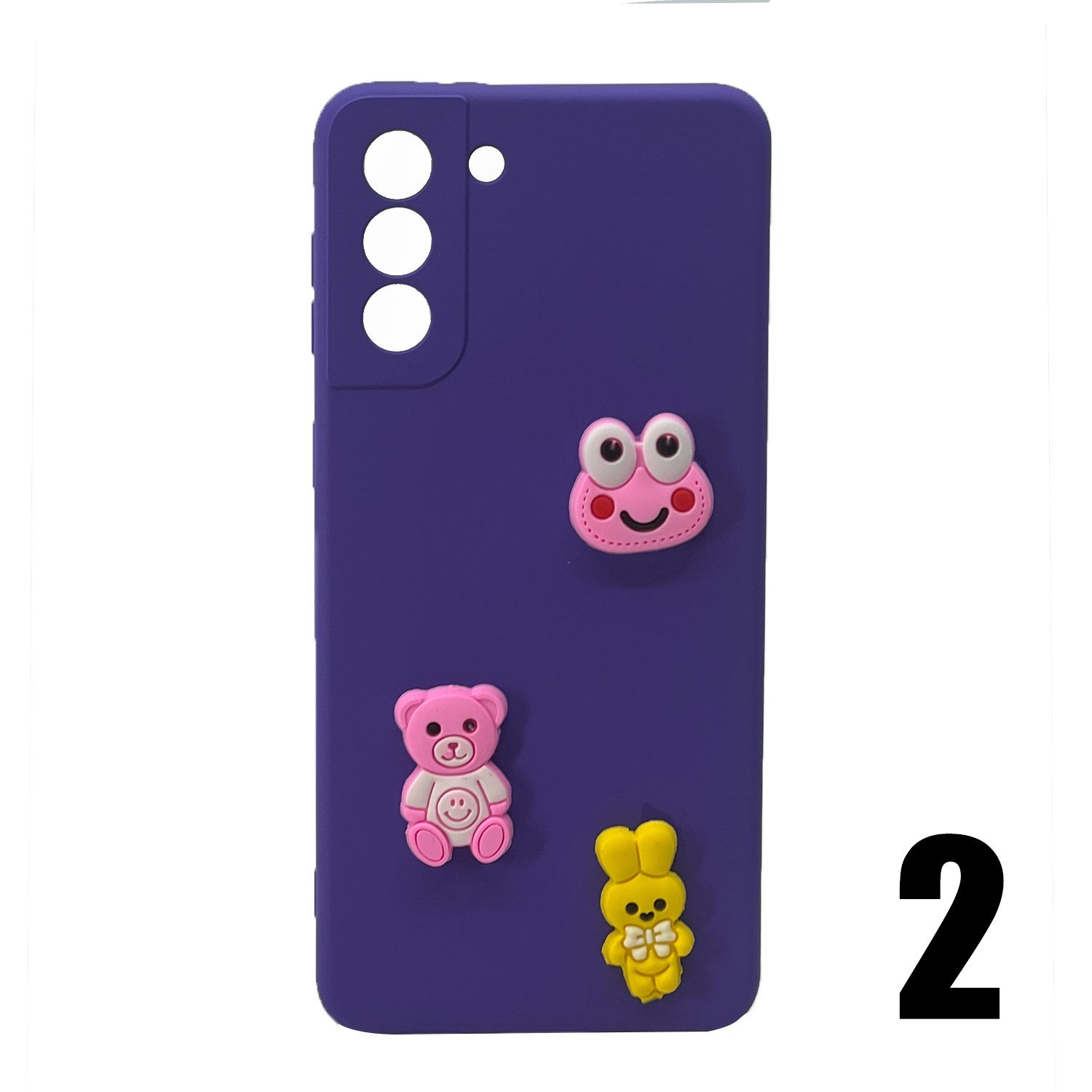 Nettech Samsung Galaxy S21 Plus Uyumlu Maskot Seri Arka Koruma Kılıf NT-106204