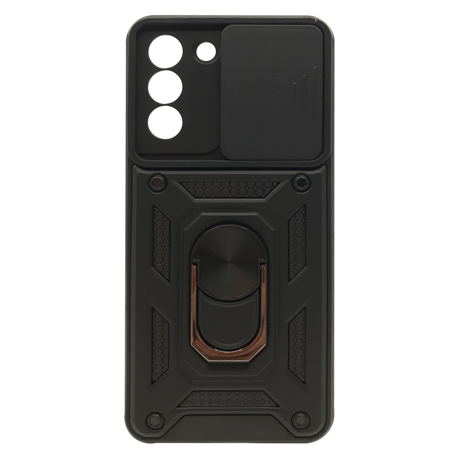 Nettech Samsung Galaxy S21 Plus Uyumlu Kızaklı Panzer Seri Arka Koruma Kılıf NT-86215