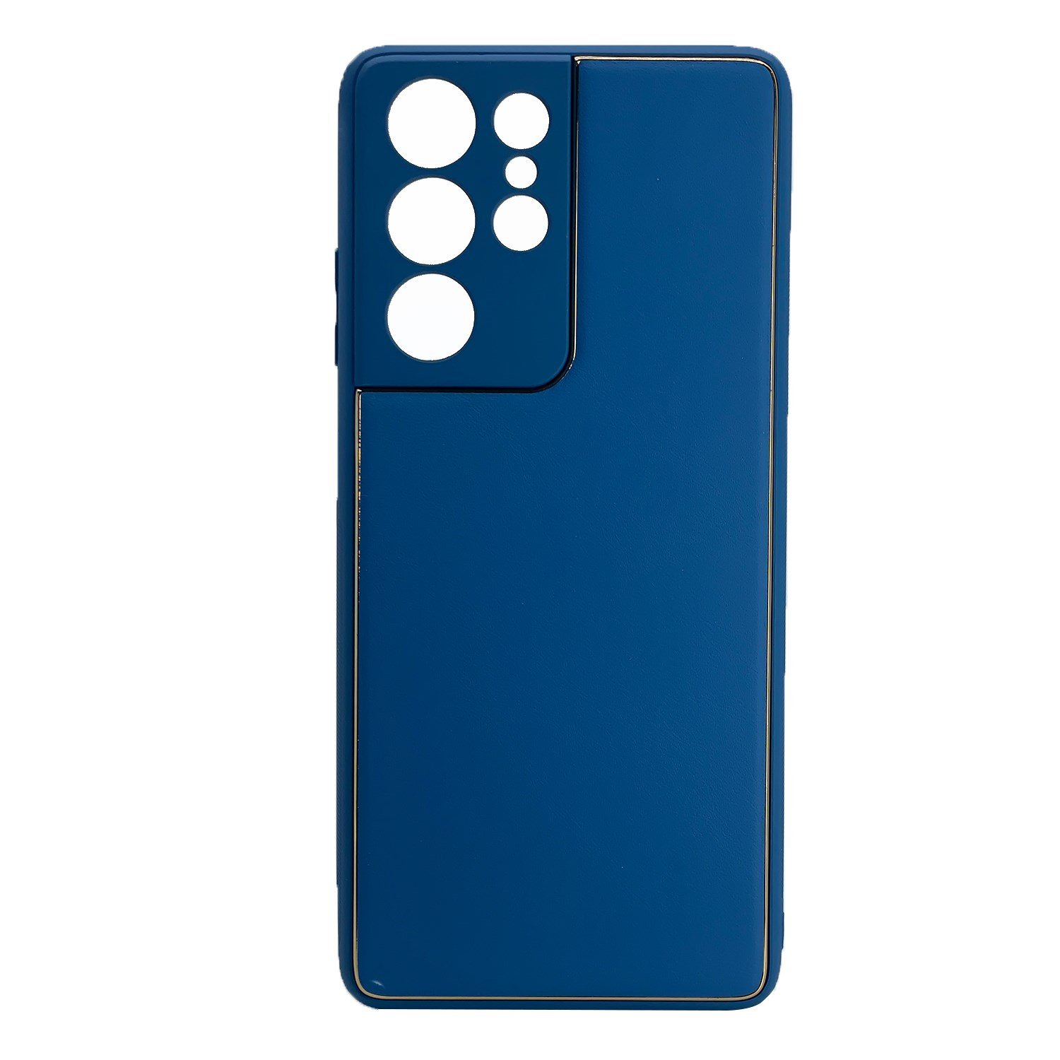 Nettech Samsung Galaxy S21 Ultra Uyumlu Coco Leather Seri Arka Koruma Kılıf NT-93507