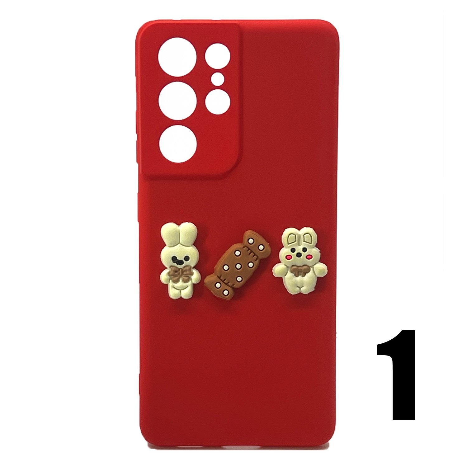 Nettech Samsung Galaxy S21 Ultra Uyumlu Maskot Seri Arka Koruma Kılıf NT-106201
