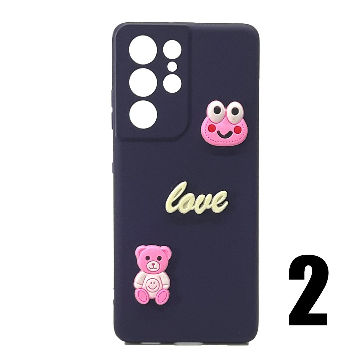 Nettech Samsung Galaxy S21 Ultra Uyumlu Maskot Seri Arka Koruma Kılıf NT-106201
