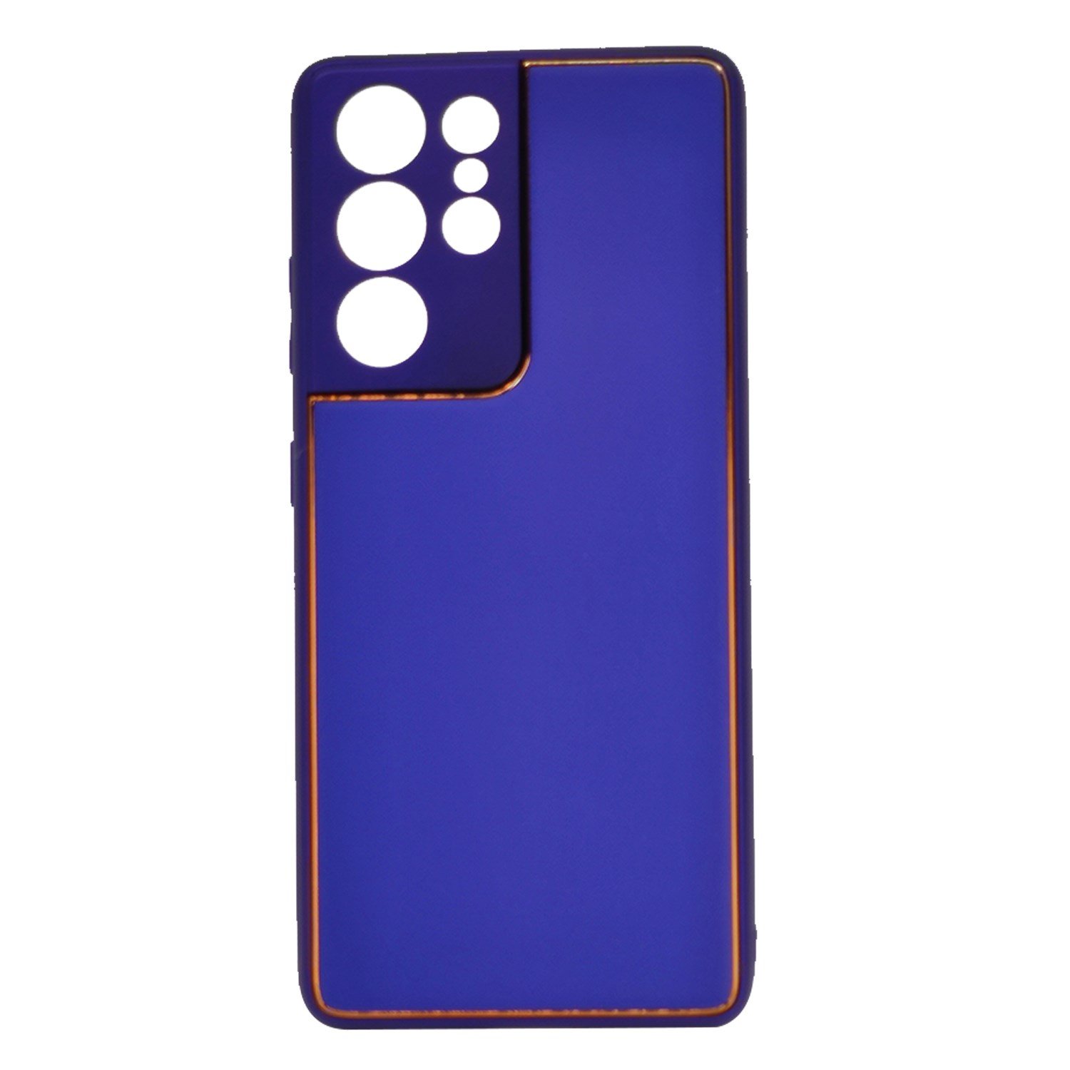 Nettech Samsung Galaxy S21 Ultra Uyumlu Coco Leather Seri Arka Koruma Kılıf NT-93507