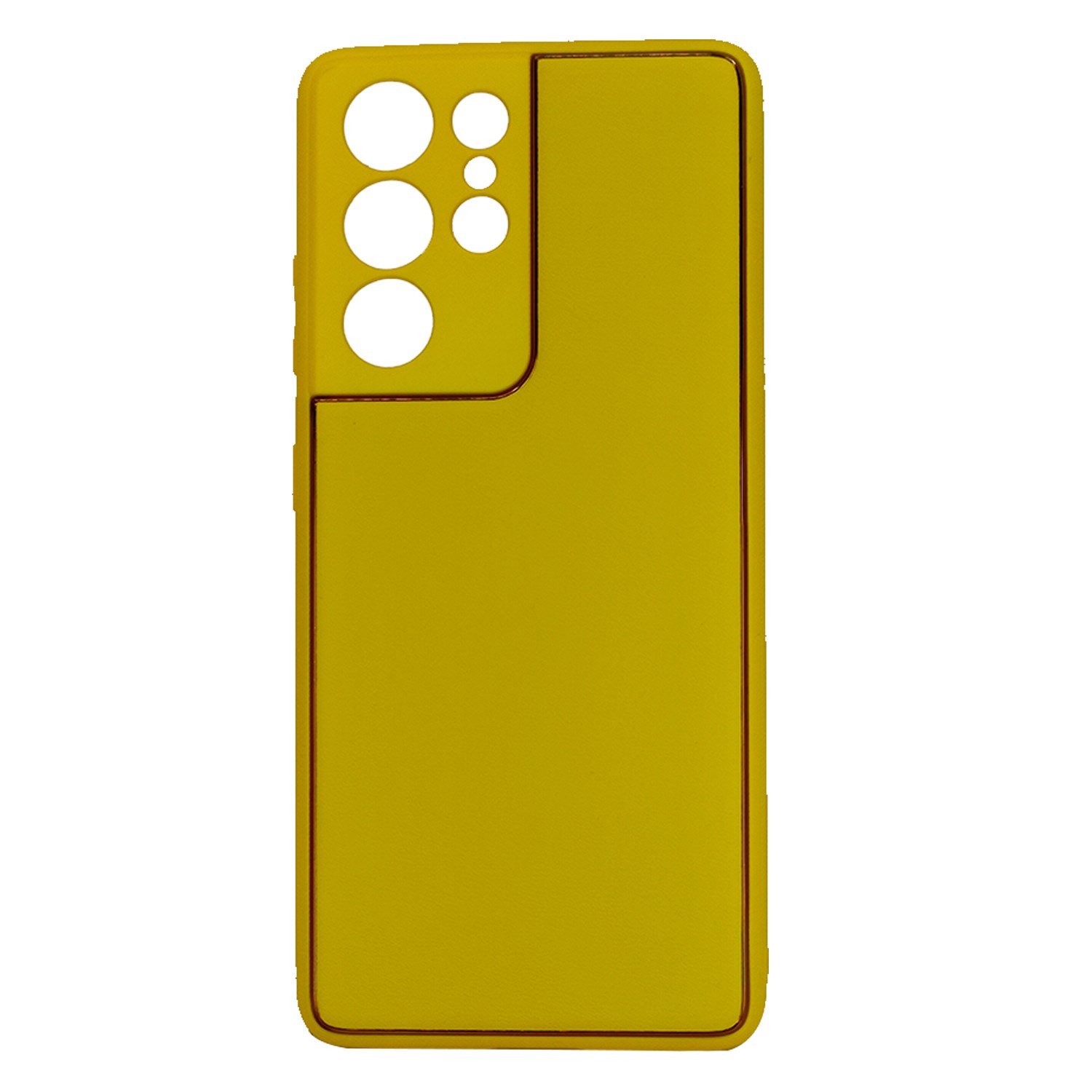 Nettech Samsung Galaxy S21 Ultra Uyumlu Coco Leather Seri Arka Koruma Kılıf NT-93507