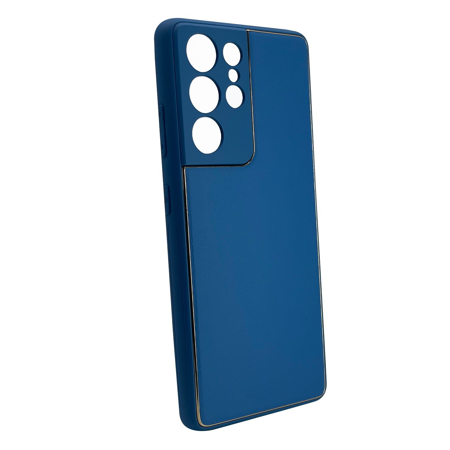 Nettech Samsung Galaxy S21 Ultra Uyumlu Coco Leather Seri Arka Koruma Kılıf NT-93507