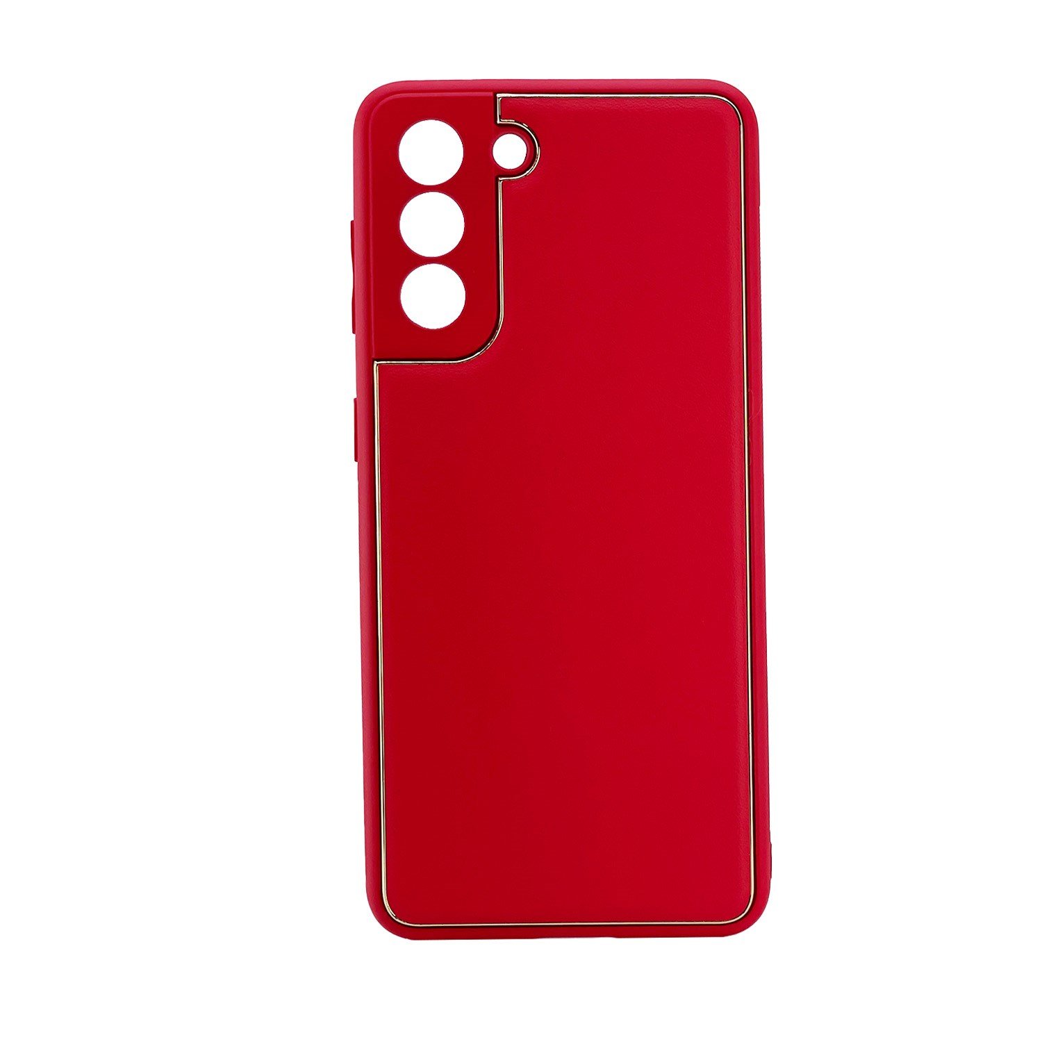 Nettech Samsung Galaxy S21 Uyumlu Coco Leather Seri Arka Koruma Kılıf NT-87819