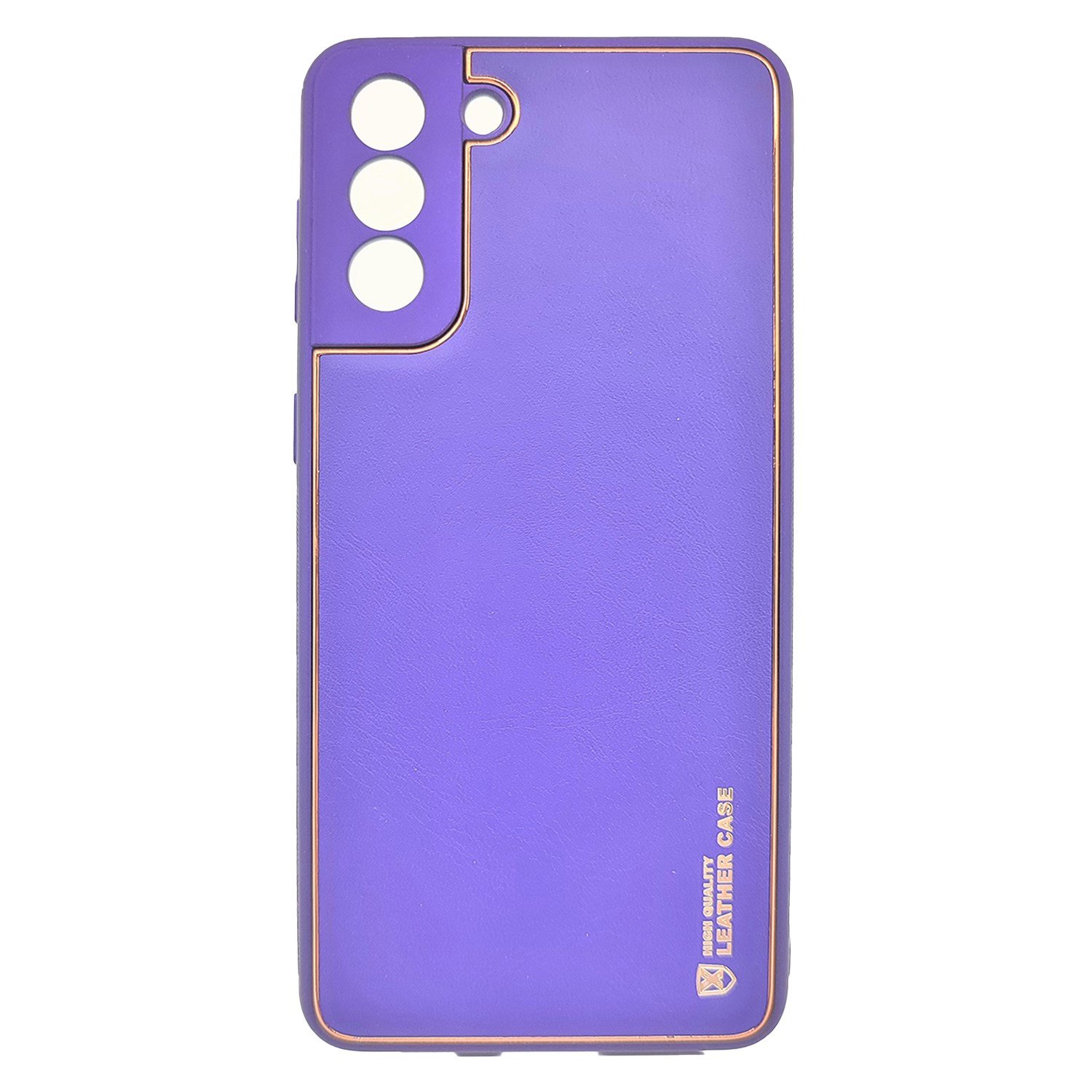 Nettech Samsung Galaxy S21 Uyumlu Coco Leather Seri Arka Koruma Kılıf NT-87819