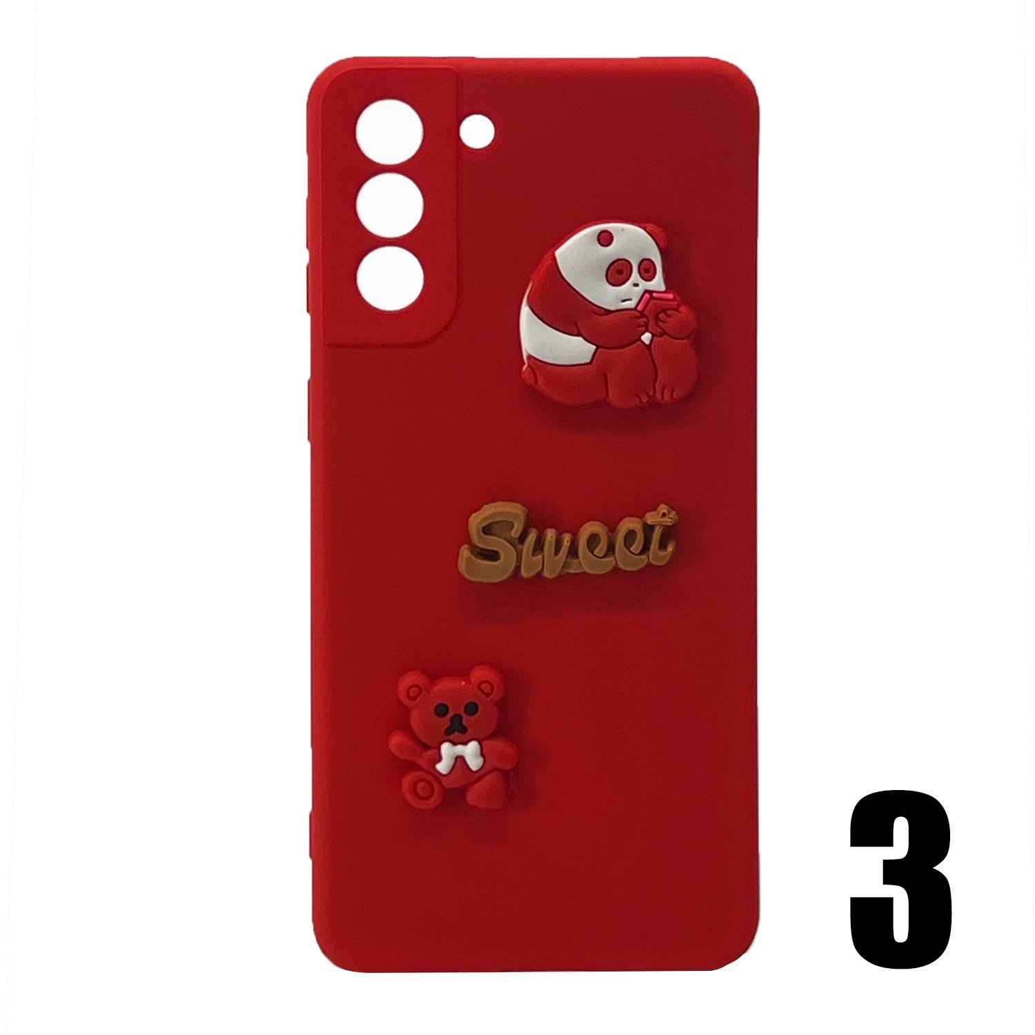 Nettech Samsung Galaxy S21 Uyumlu Maskot Seri Arka Koruma Kılıf NT-106202