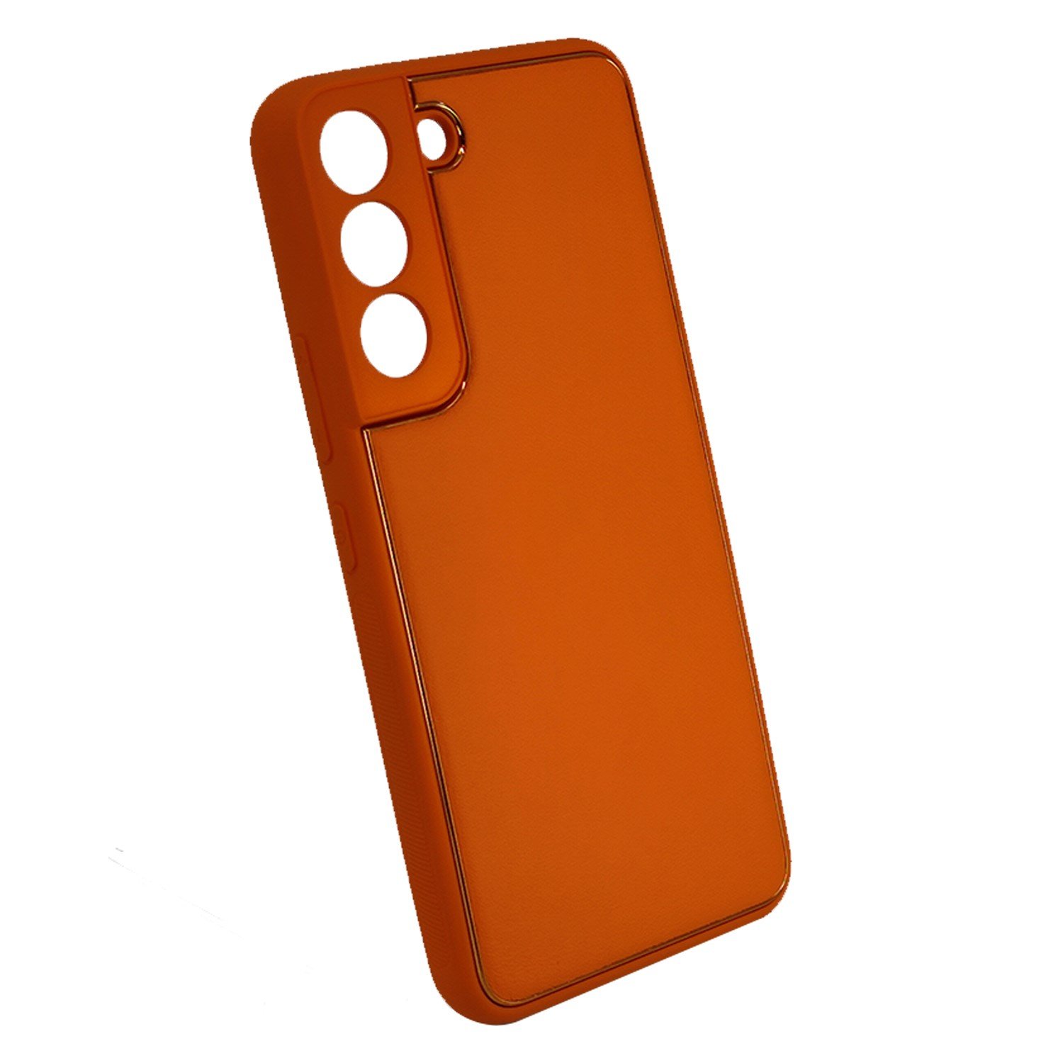 Nettech Samsung Galaxy S22 Plus Uyumlu Coco Leather Seri Arka Koruma Kılıf NT-93498