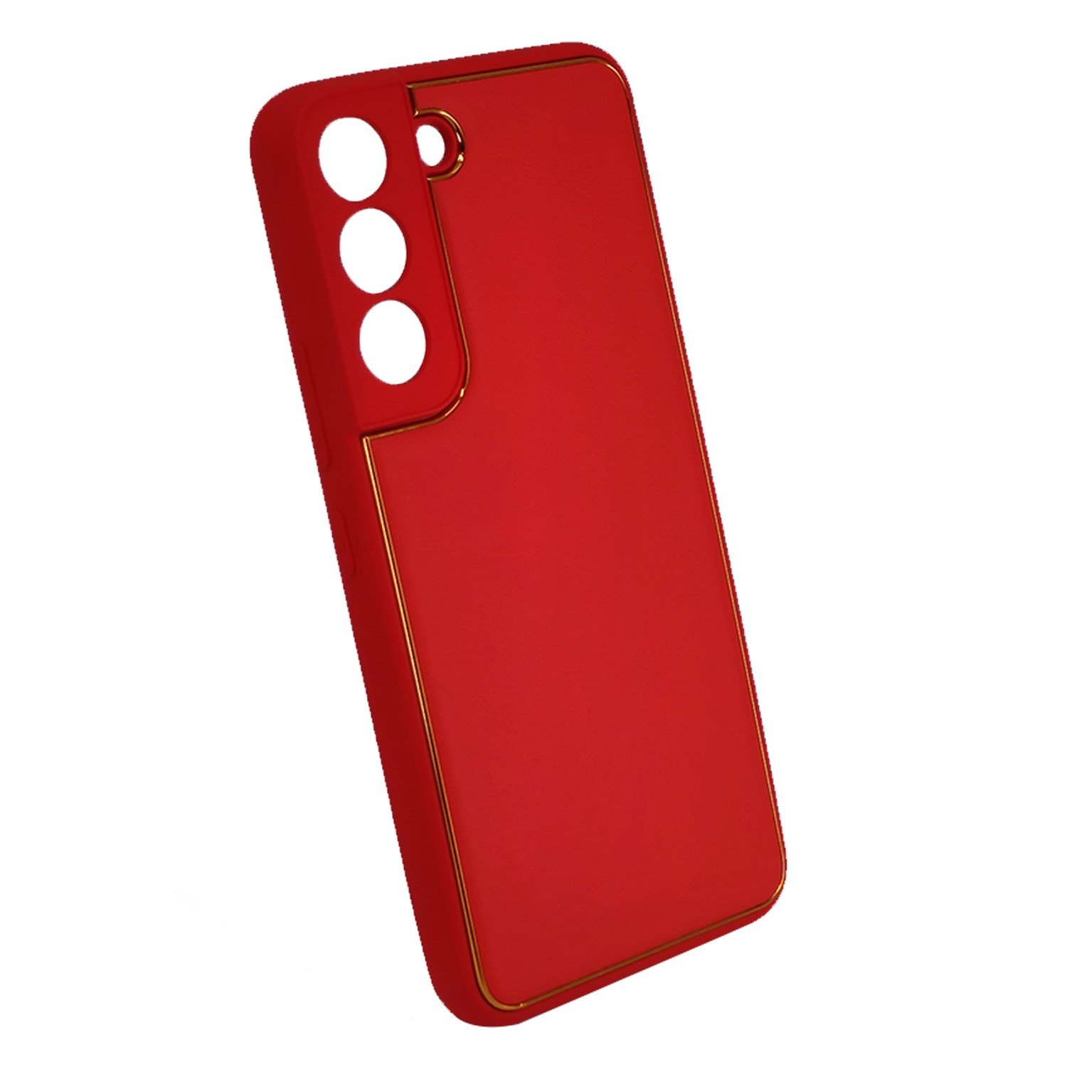 Nettech Samsung Galaxy S22 Plus Uyumlu Coco Leather Seri Arka Koruma Kılıf NT-93498