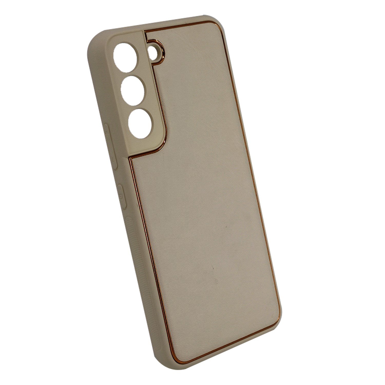Nettech Samsung Galaxy S22 Plus Uyumlu Coco Leather Seri Arka Koruma Kılıf NT-93498