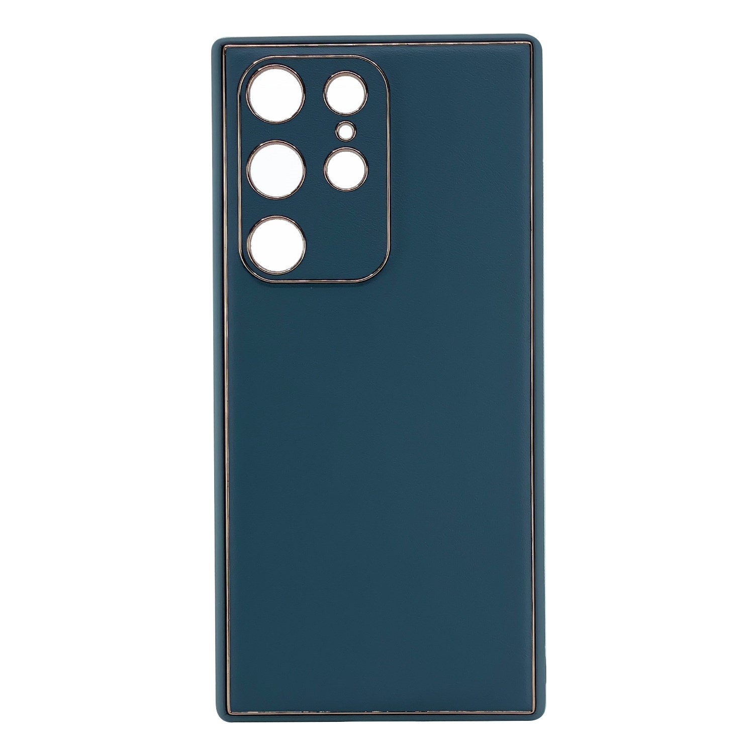 Nettech Samsung Galaxy S22 Ultra Uyumlu Coco Leather Seri Arka Koruma Kılıf NT-93525