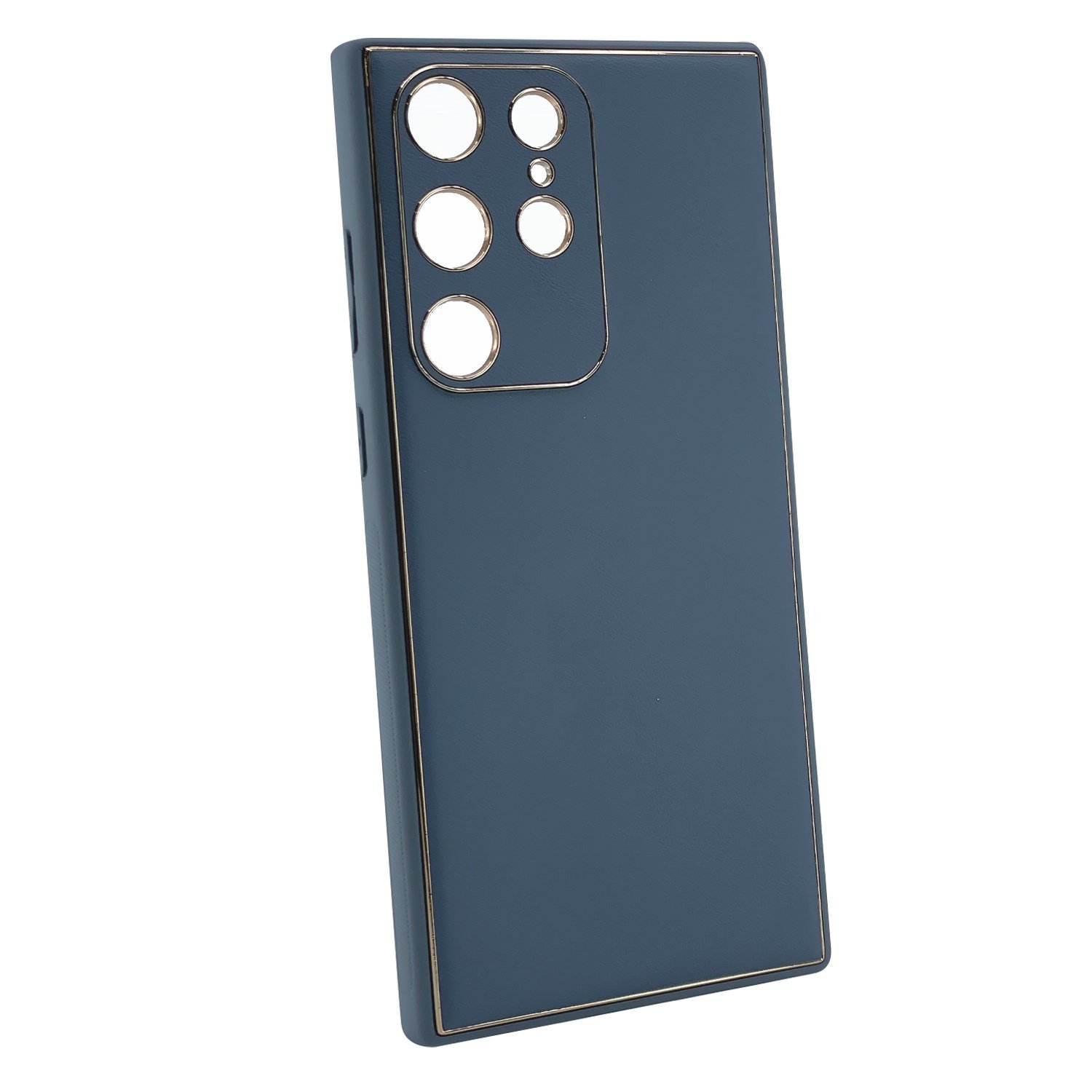 Nettech Samsung Galaxy S22 Ultra Uyumlu Coco Leather Seri Arka Koruma Kılıf NT-93525