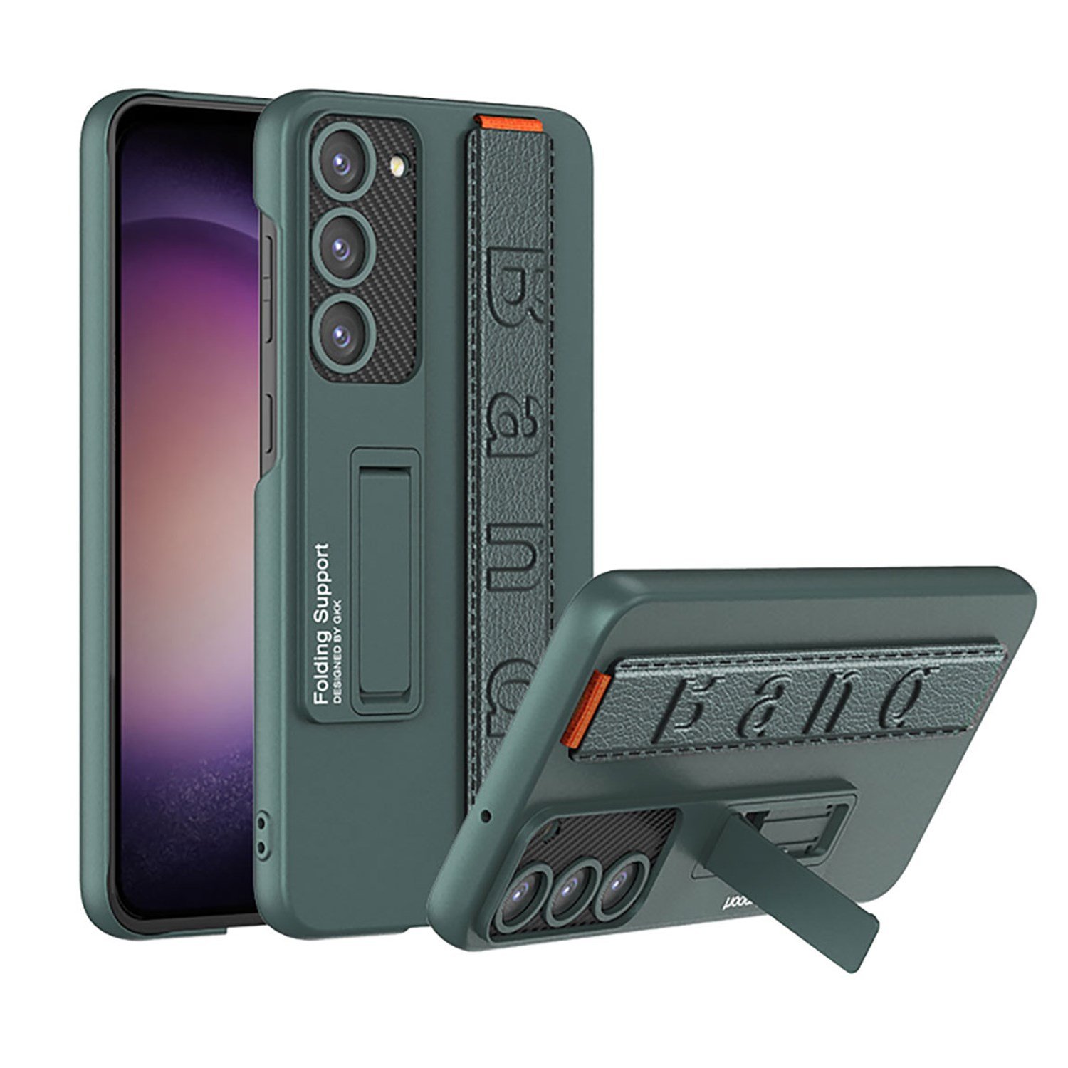 Nettech Samsung Galaxy S23 Uyumlu Standlı Band Arka Koruma Kılıf NT-108003