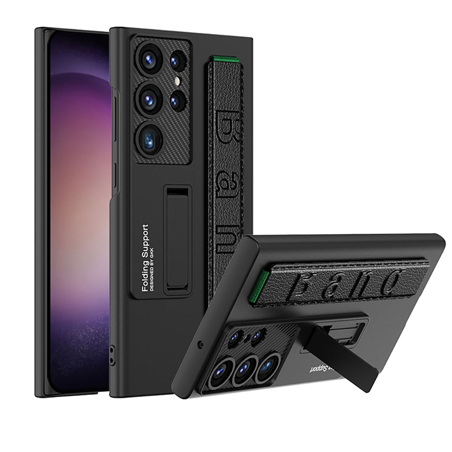 Nettech Samsung Galaxy S23 Uyumlu Standlı Band Arka Koruma Kılıf NT-108003