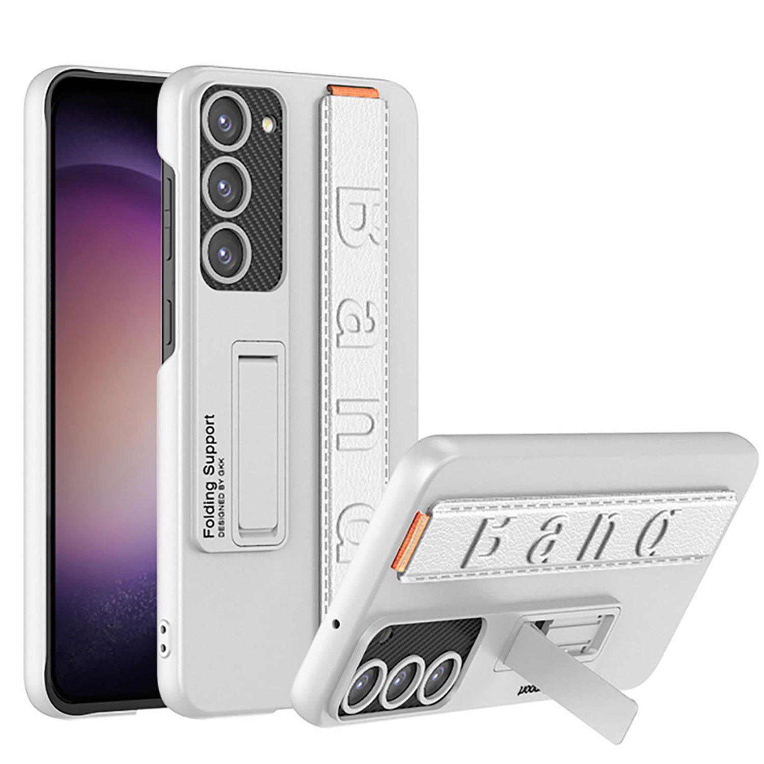 Nettech Samsung Galaxy S23 Uyumlu Standlı Band Arka Koruma Kılıf NT-108003