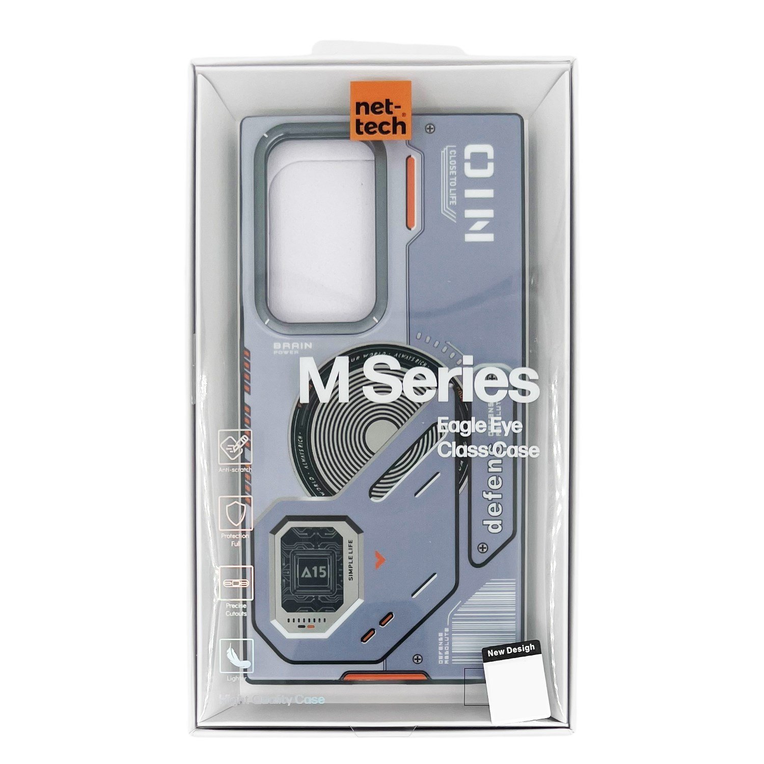 Nettech Samsung Galaxy S24 Uyumlu NT-N043 Arka Koruma Kılıf NT-108404