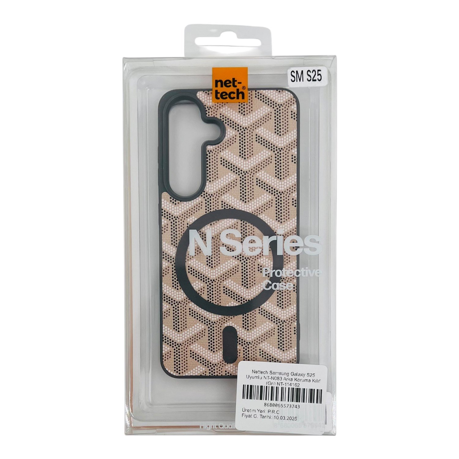 Nettech Samsung Galaxy S25 Uyumlu NT-N083 Arka Koruma Kılıf NT-114162