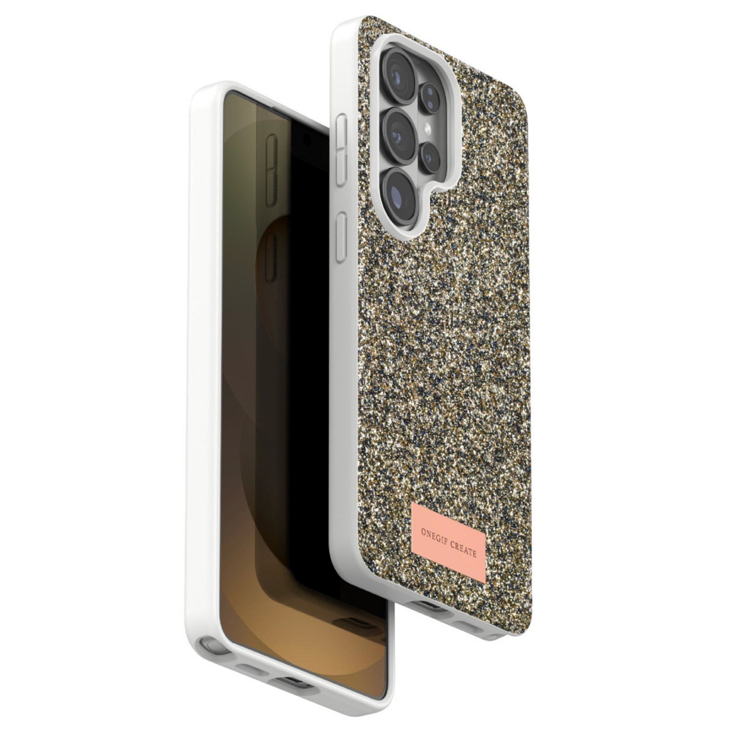 Nettech Samsung Galaxy S26 Ultra Uyumlu Simli Arka Koruma Kılıf NT-116811
