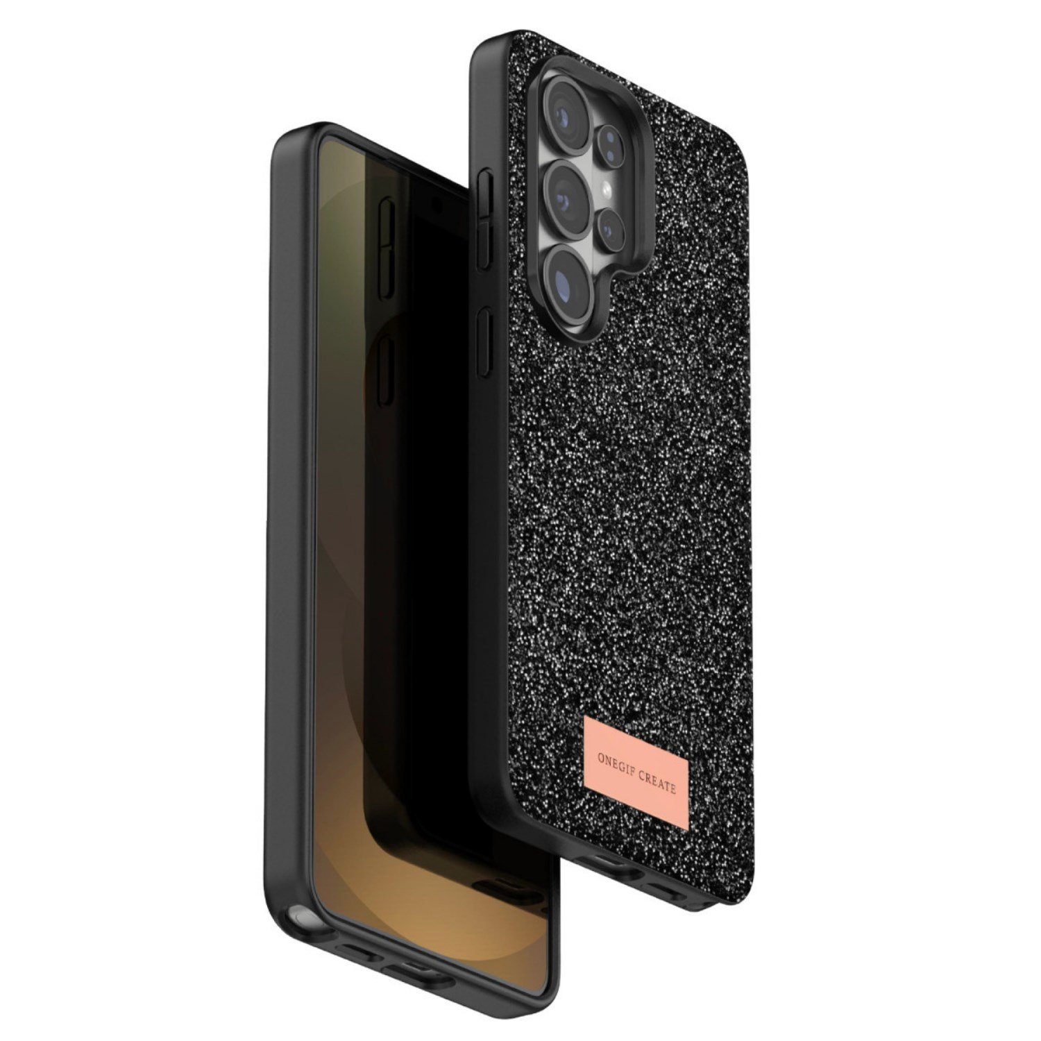 Nettech Samsung Galaxy S26 Ultra Uyumlu Simli Arka Koruma Kılıf NT-116811